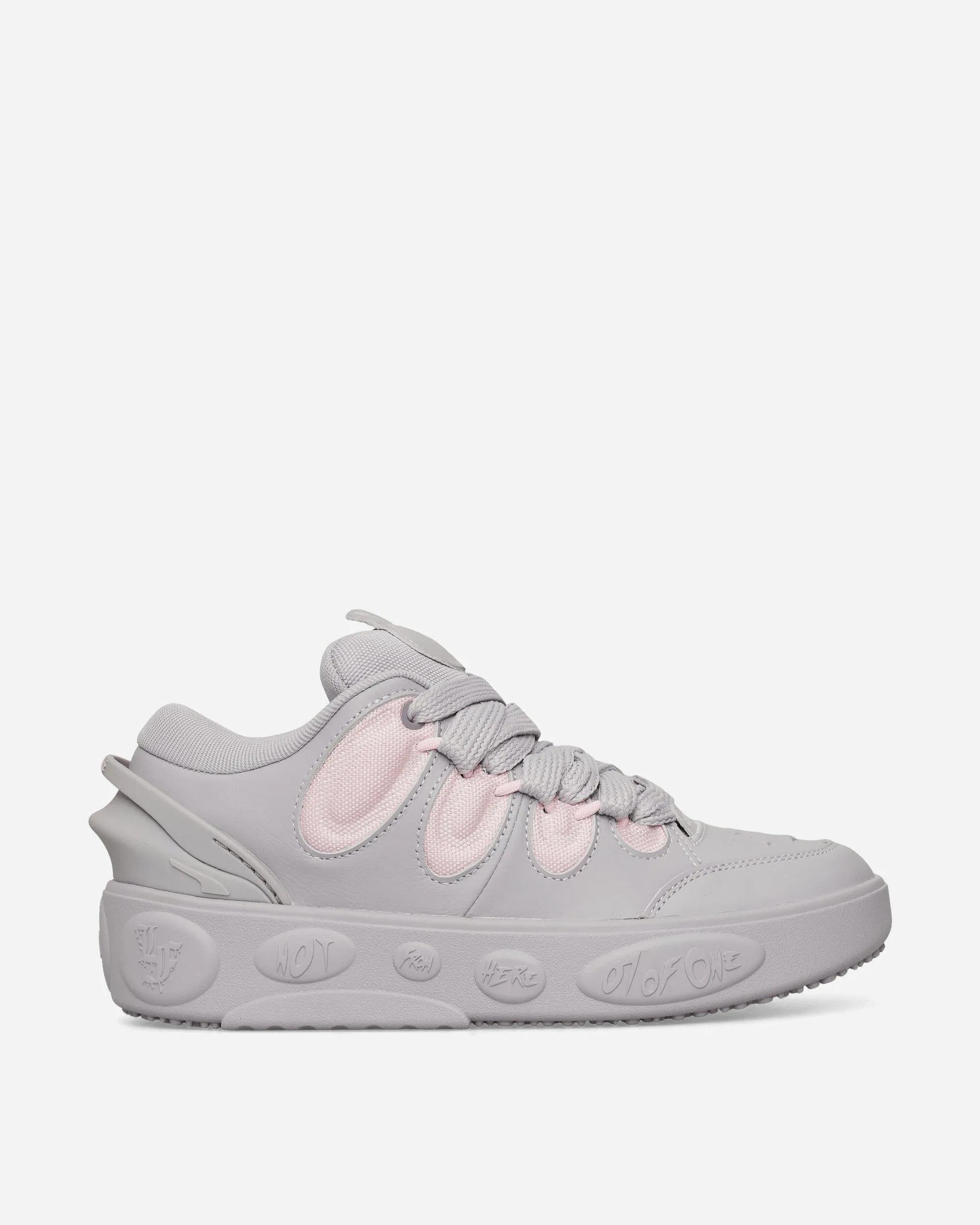 Fresh Airflow Ergonomic Heel Counter LaMelo Ball LaFranc?? Wolf Sneakers Vibrant Silver / Pearl Pink