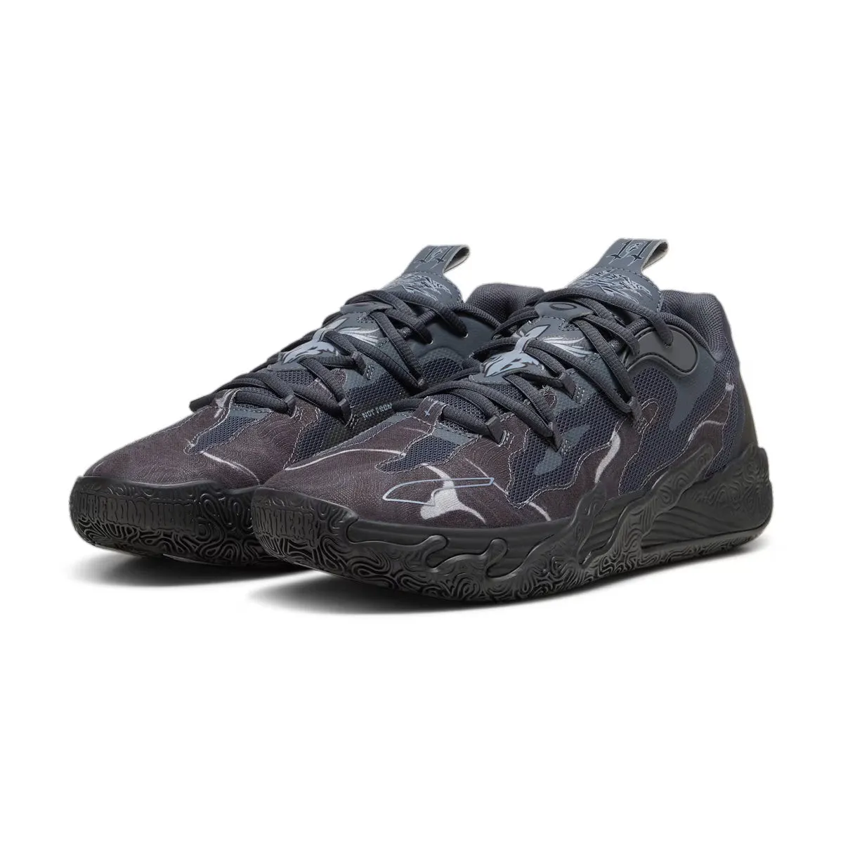 Narrow Fit   LaMelo Ball MB.03 Lo 'Team Black Grey'