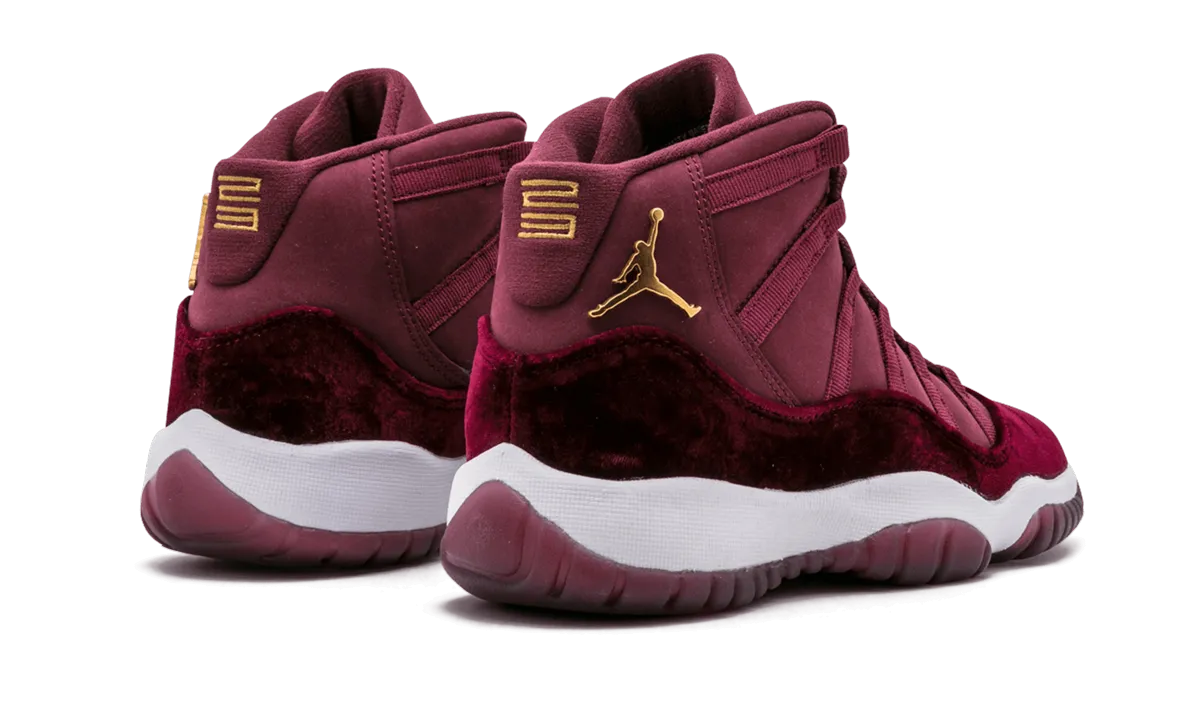 Ankle Strap Ankle Support Design Air Jordan 11 Retro RL GS "Velvet"