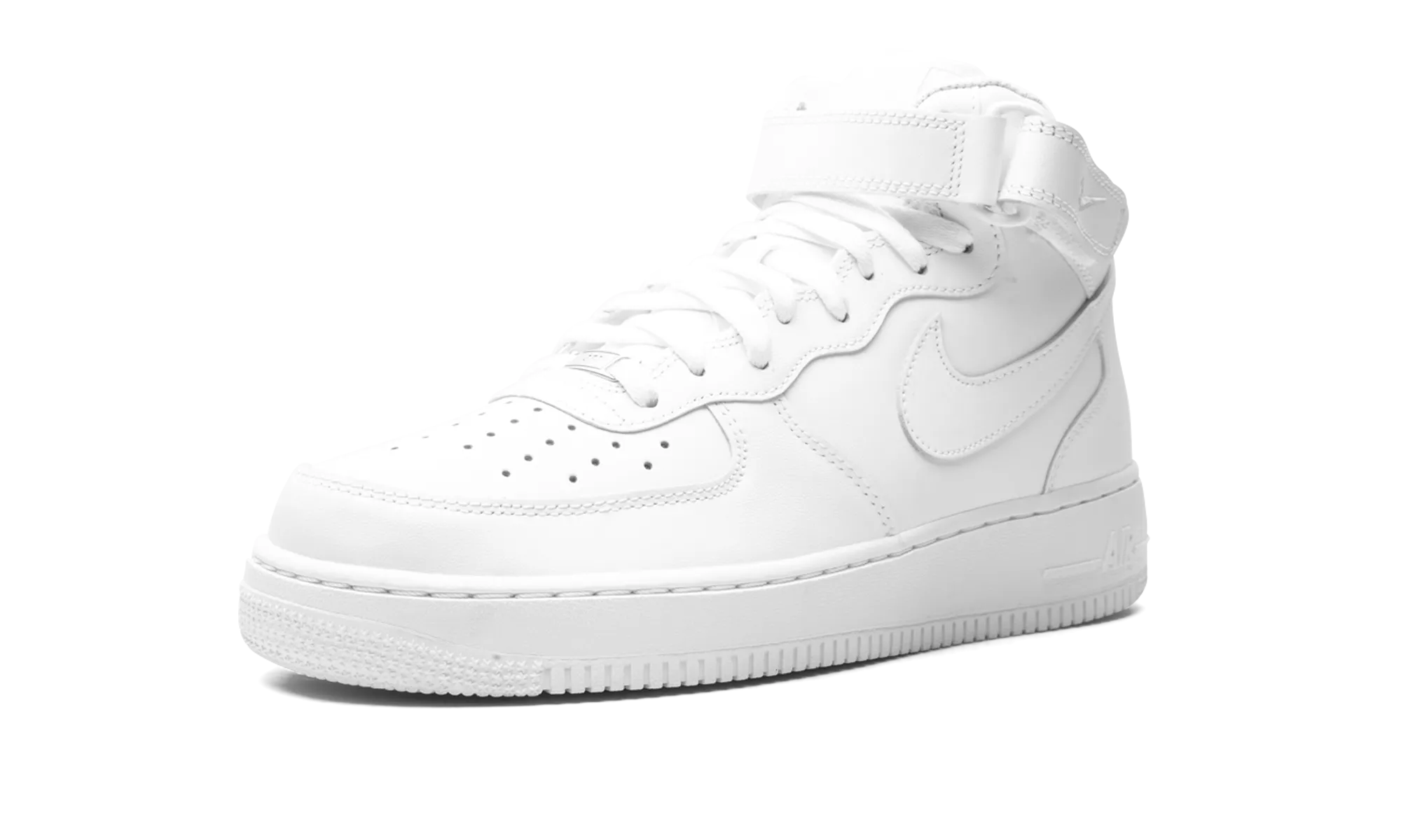 Air Force 1 Mid '07 "Triple White" Impact Resistant Midsole Anatomical Contouring