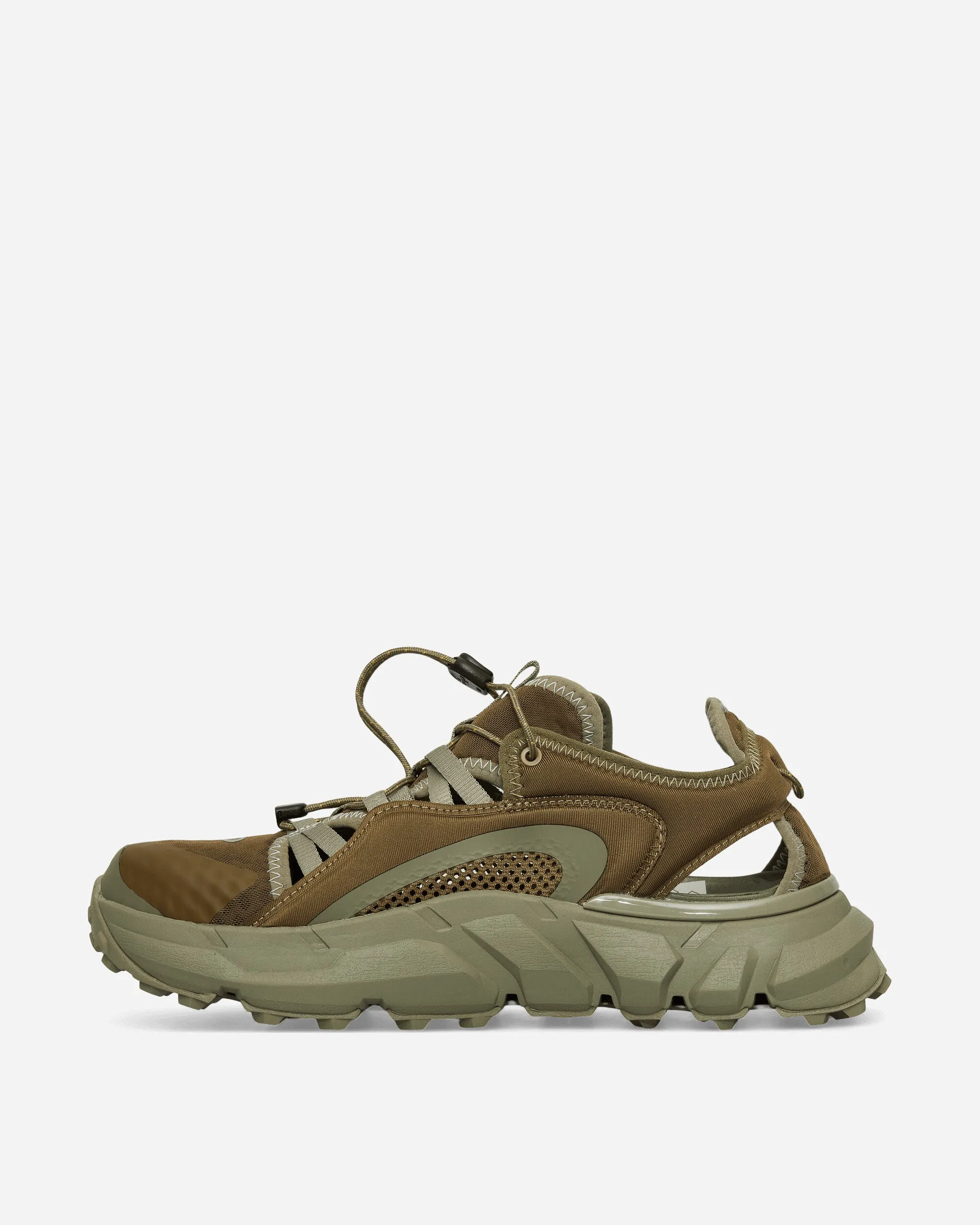 Latitude Aquaterra Hybrid Sneakers Army Green Quick Dry Fabric