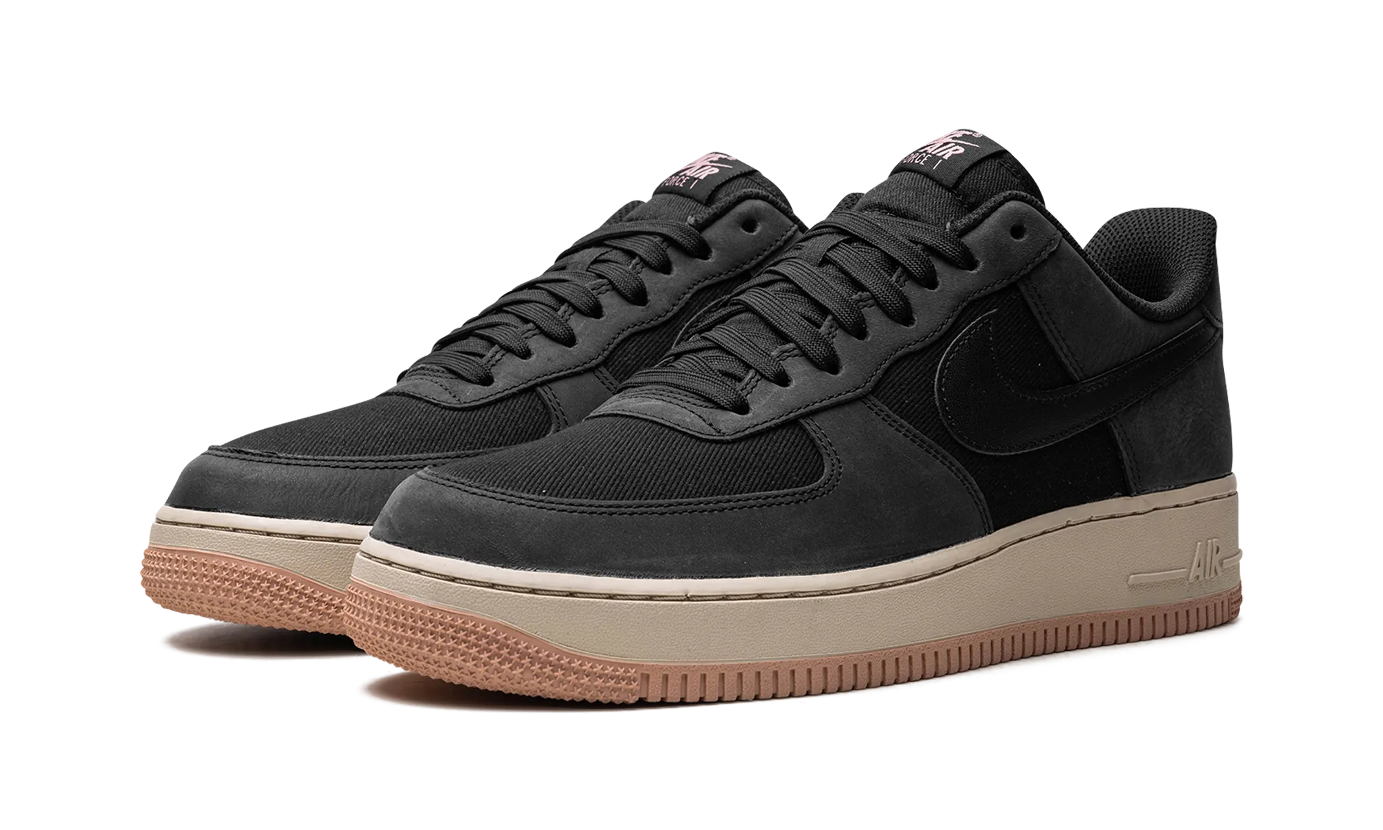 Air Force 1 Low '07 LX "Black Red Stardust" ScratchResistantSurface Smooth Design