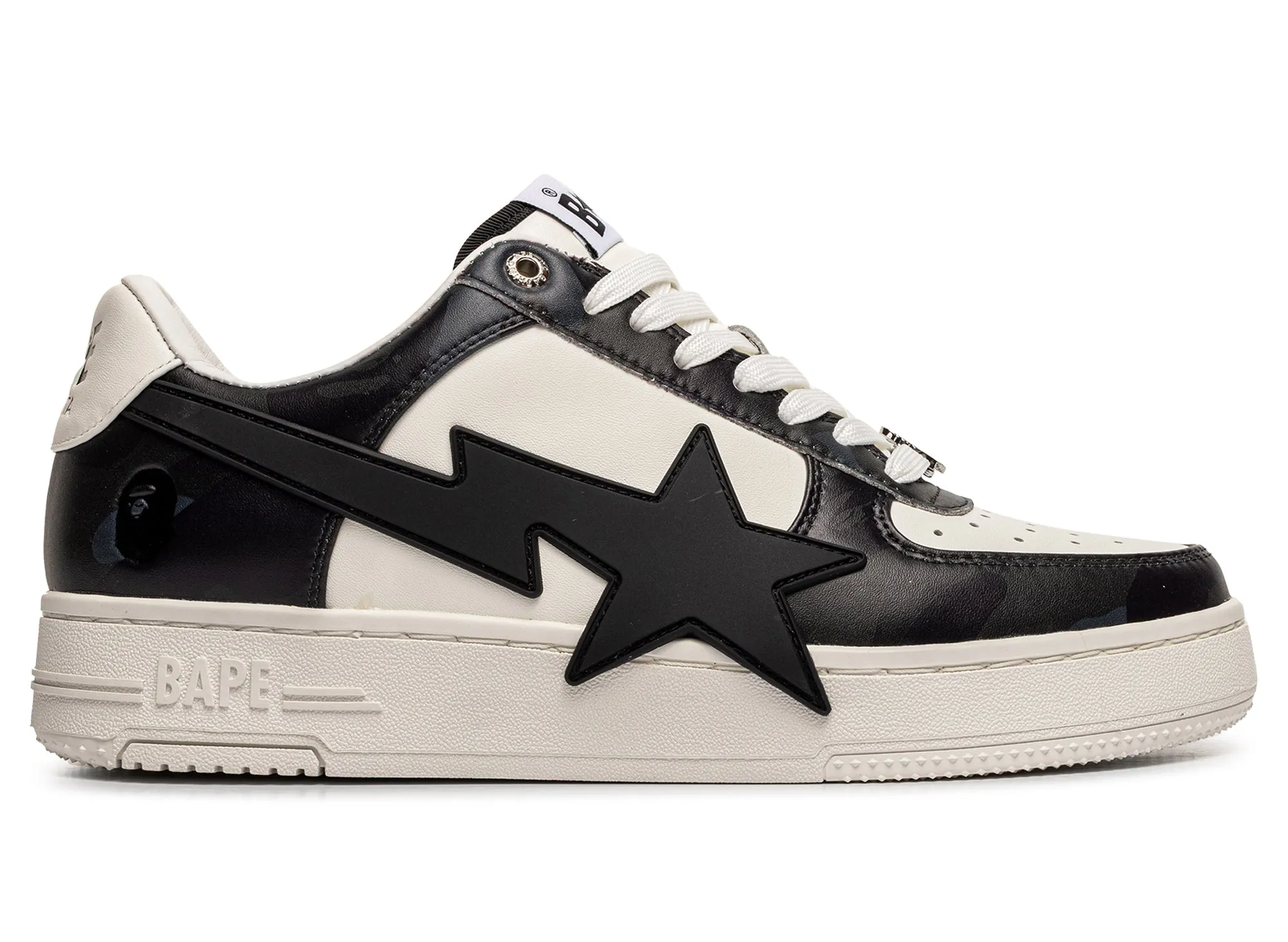 A Bathing Ape Bape Sta OS #1 M1 in Black xld Cliff Edge Strong Stitching