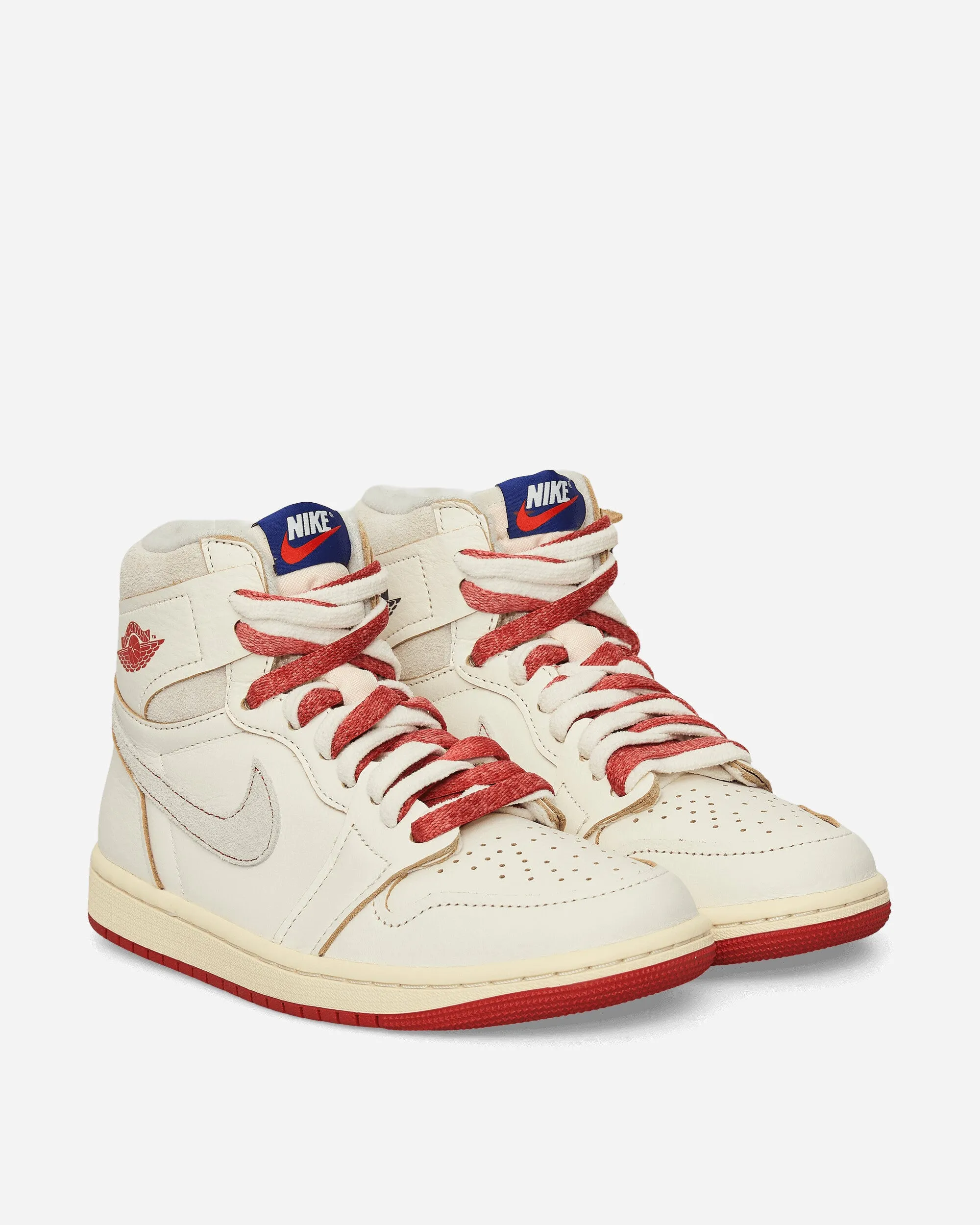 Active City Lockdown Heel Women's Air Jordan 1 High OG 'Rare Air' Sneakers Sail / Cinnabar