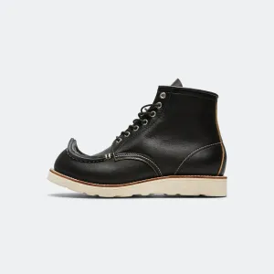 Leather TIBETAN Work Boots - Black Traction Sole