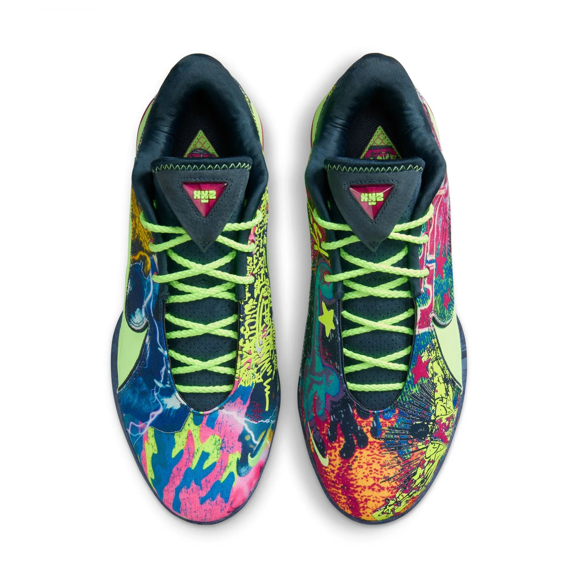 Glam fit Embroidered Lebron XXII BW EP 'Blustery Fireberry Ghost Green'