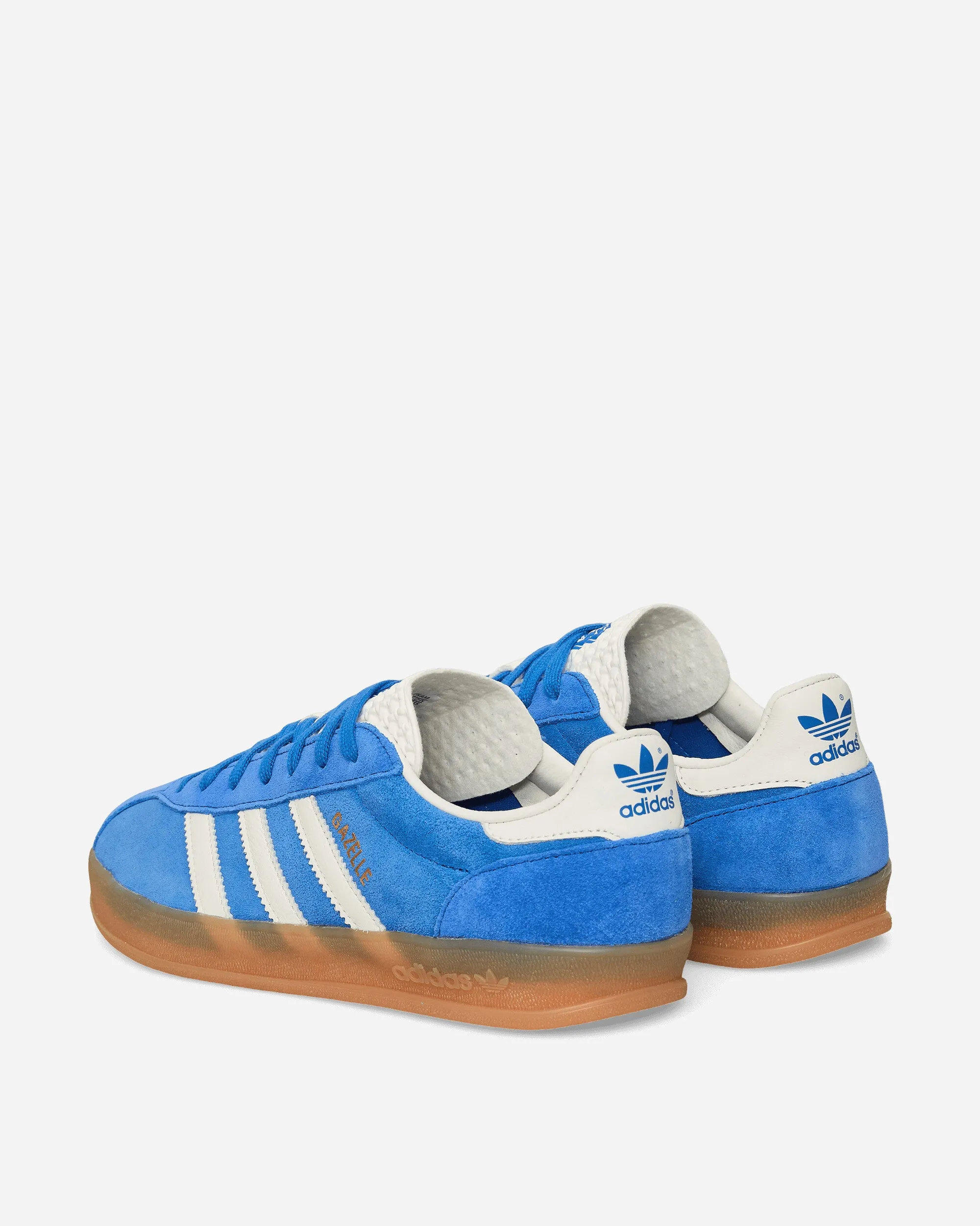 Comfortable Workout Soft Flex Gazelle Indoor Pro Sneakers Blue / Core White