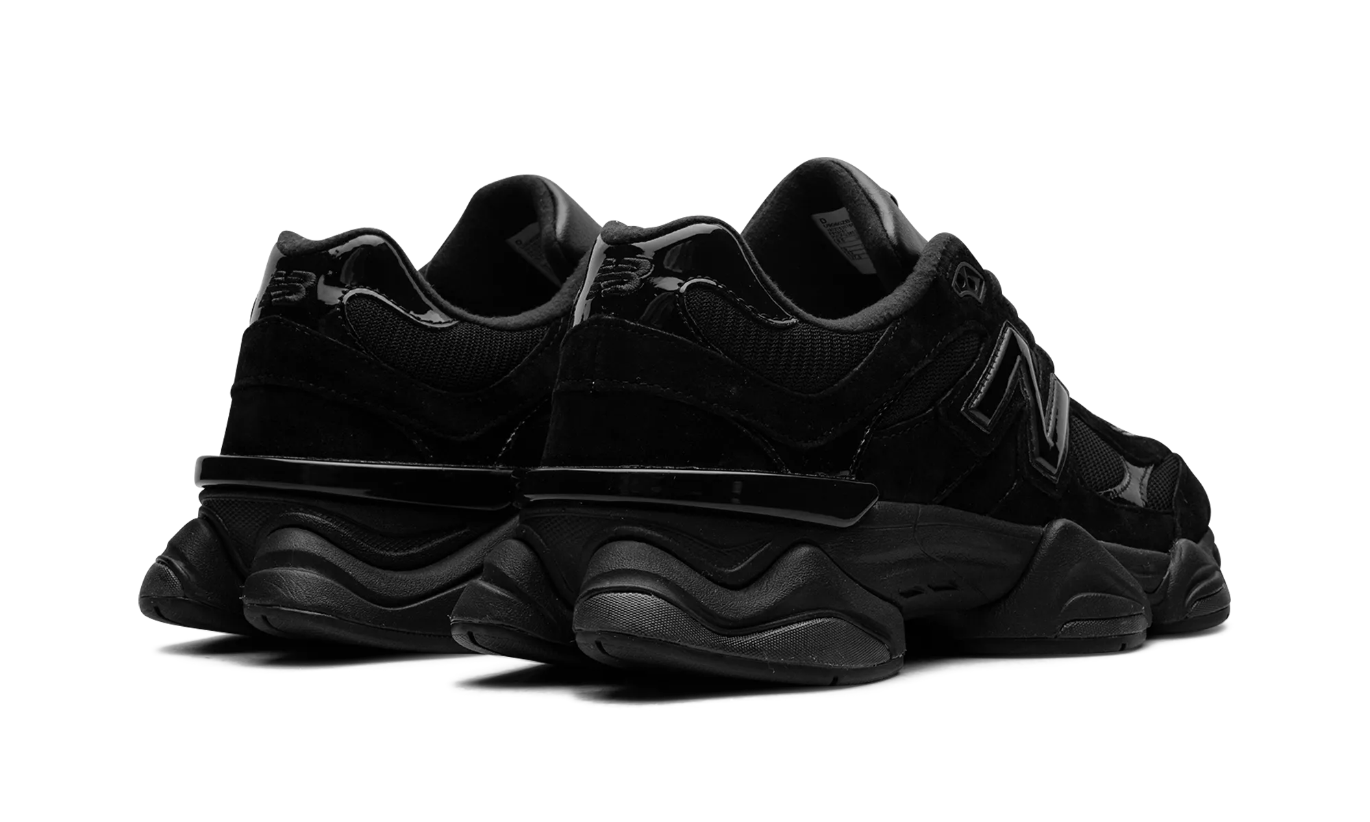 9060 "Triple Black Patent" bootcamp running gear