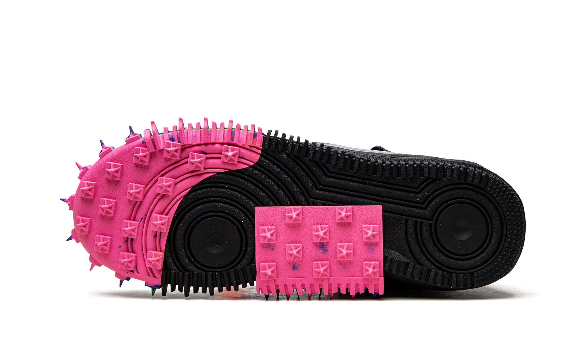 Air Force 1 Mid "Off-White - Black" Non Slip Insole Balanced Fit