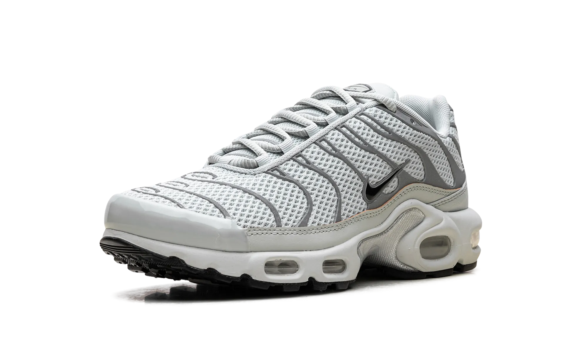 brooch - decorated running shoes Air Max Plus WMNS "Light Silver"