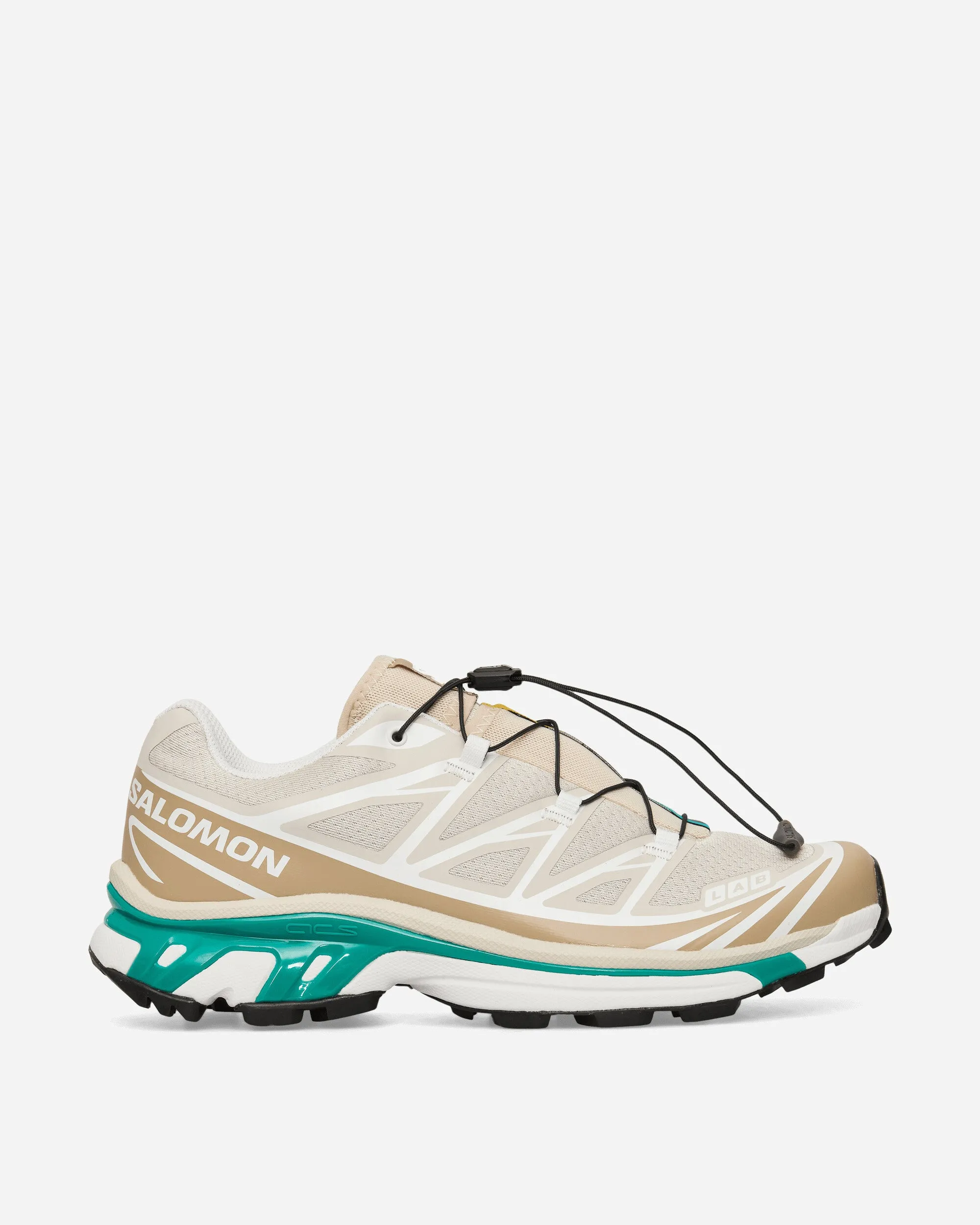 Supportive Fit Comfort Leather XT-6 Sneakers Rainy Day / Chinchilla / Dynasty Green
