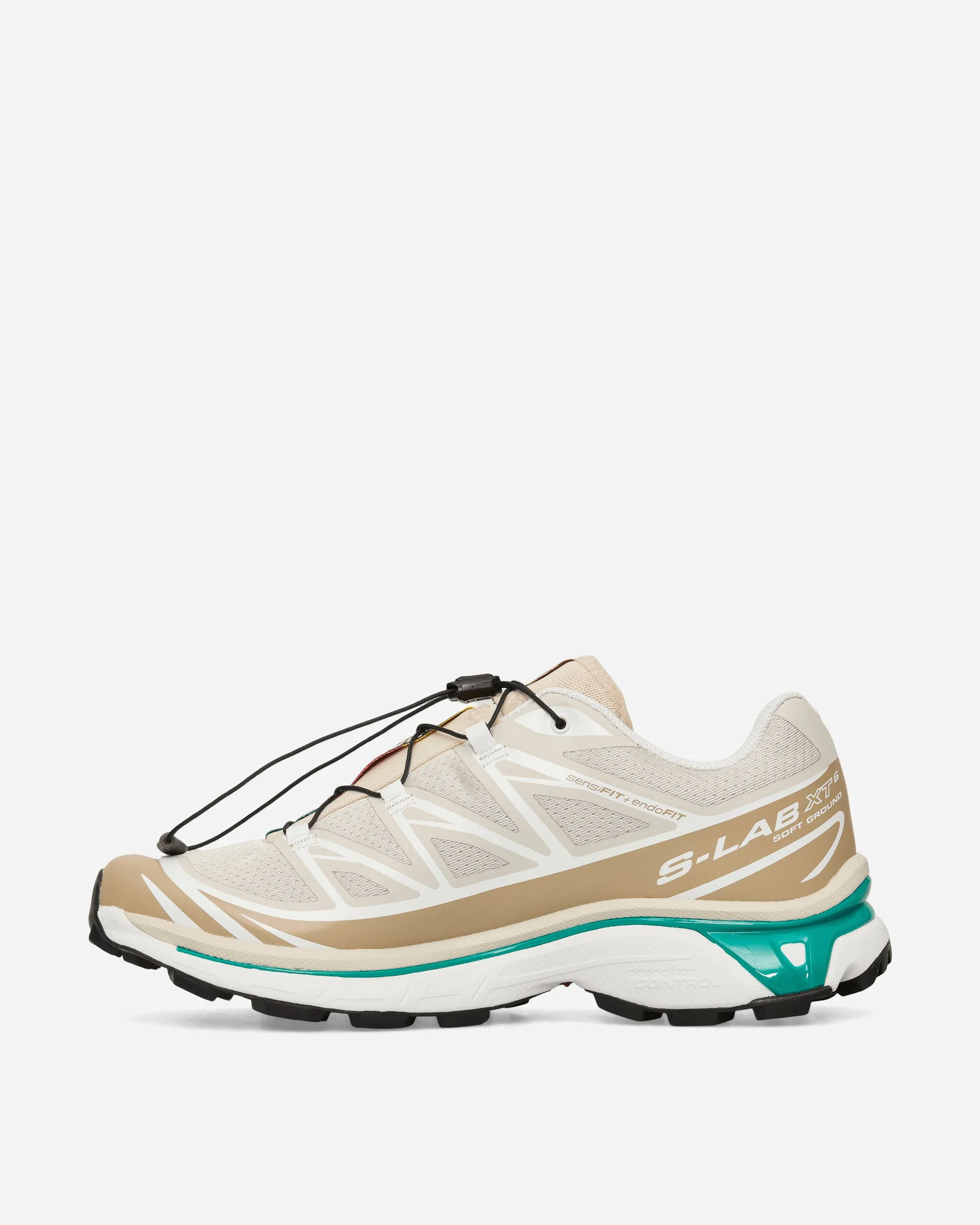 XT-6 Sneakers Rainy Day / Chinchilla / Dynasty Green Puncture Resistant Plate