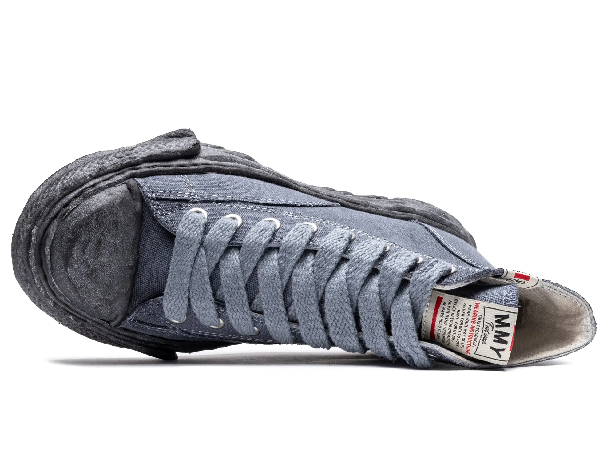 Maison Mihara Yasuhiro Peterson High in Black/Black Bold Tone