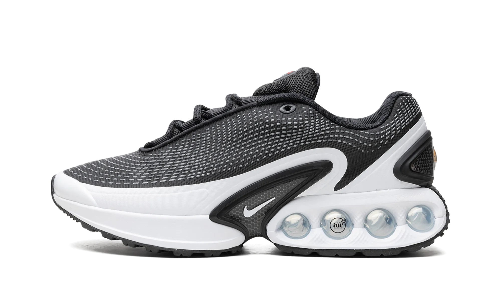 Comfort-focused design efficient workout Air Max Dn "Black / White"