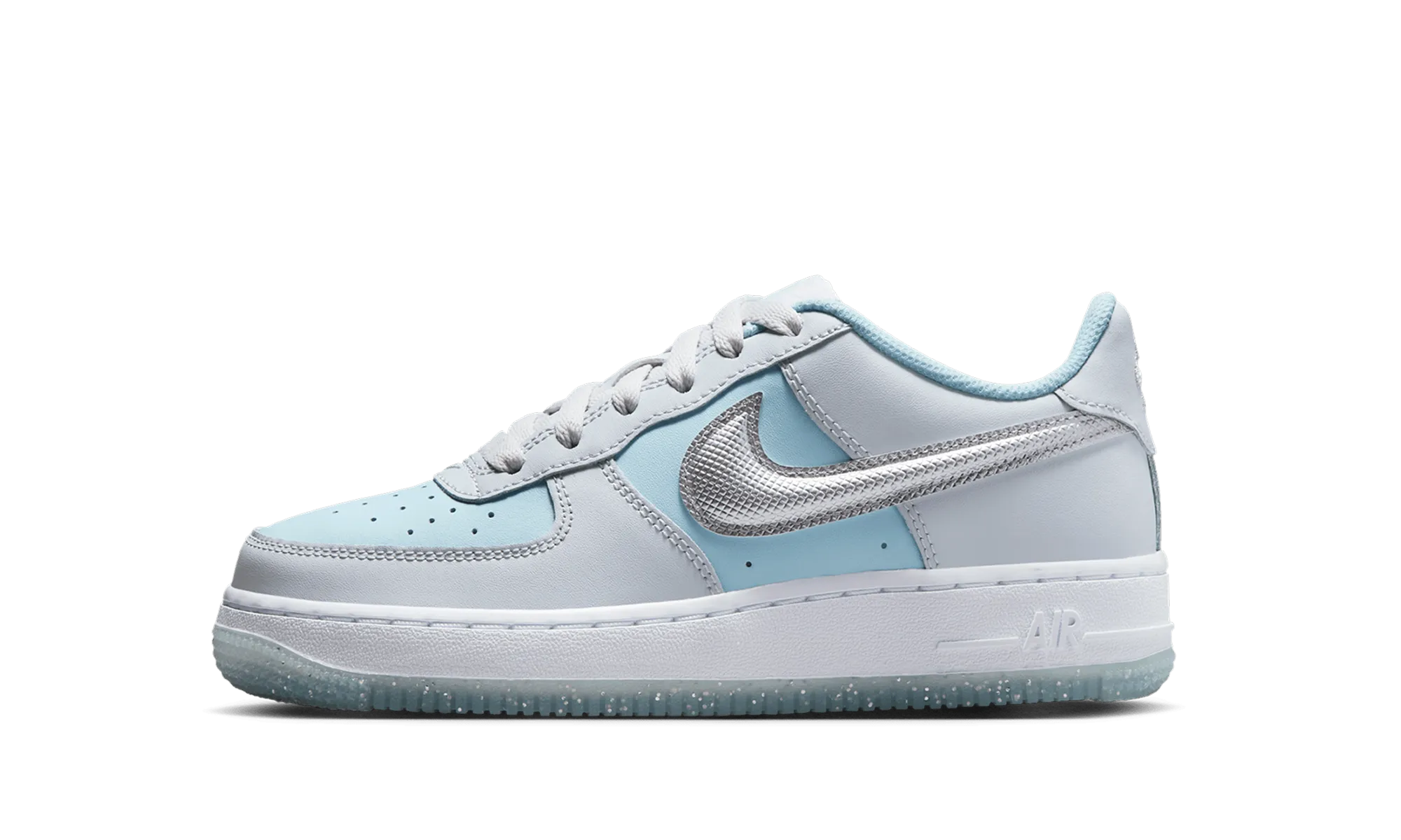 Lace System Air Force 1 GS "White/Safety Orange-White"