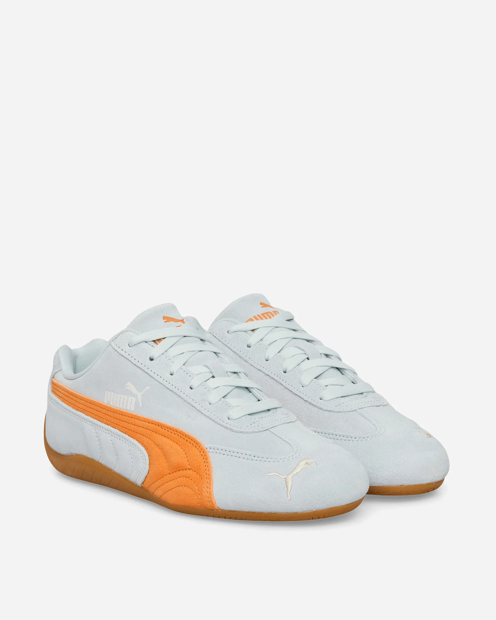 Slim Style Lockdown Lacing System Speedcat OG Sneakers Sea Glass / Orange Glo