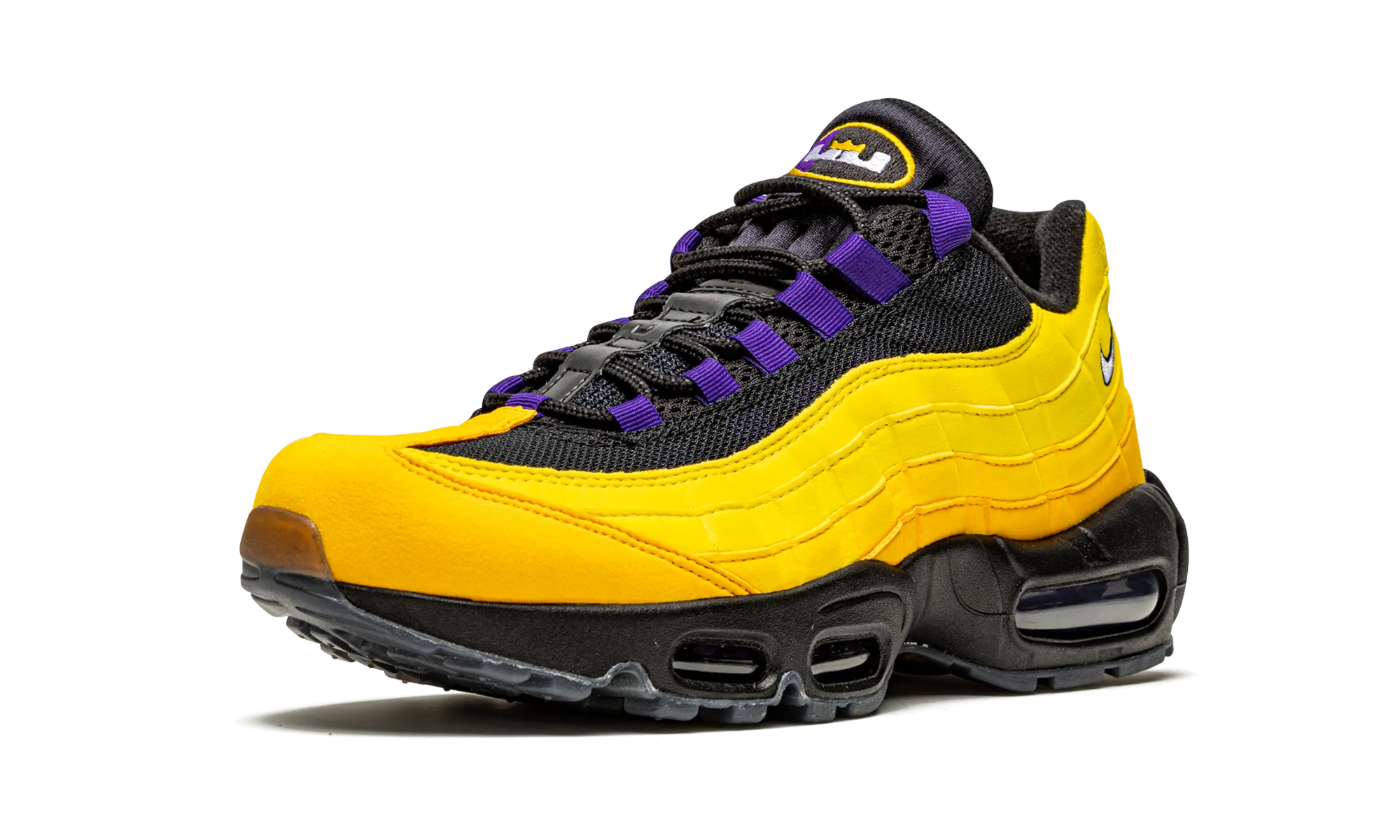 Air Max 95 NRG "Lakers - Lebron" heel - hugging