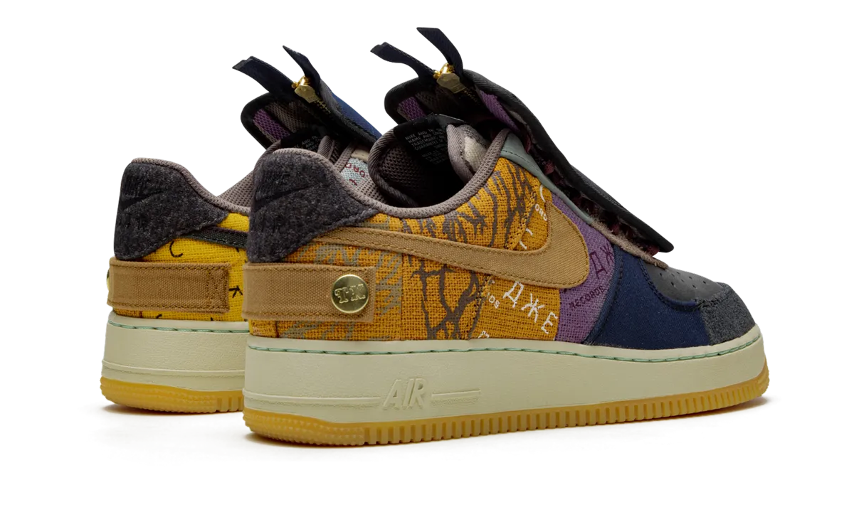 Comfortable Outsole Air Force 1 Low "Travis Scott - Cactus Jack"