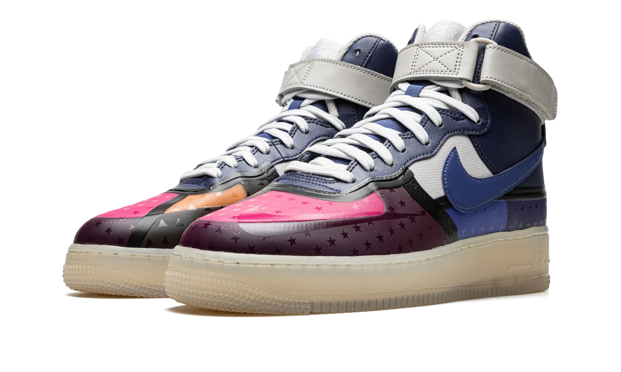 Reliable Wear Body Alignment Air Force 1 High '07 Premium "Thunder Blue Pink Prime"