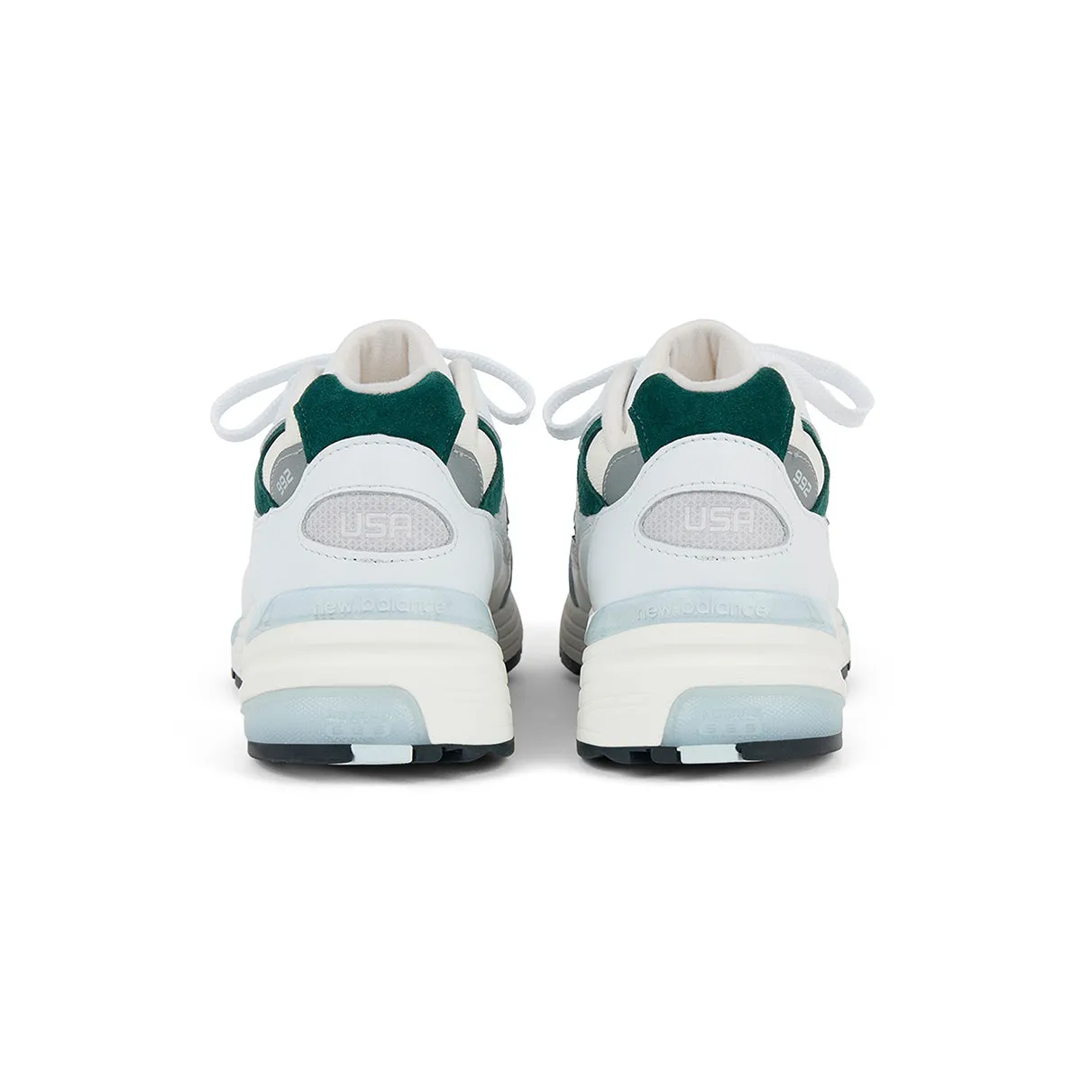 in USA 992 'White Marsh Green' Slip-on low - top