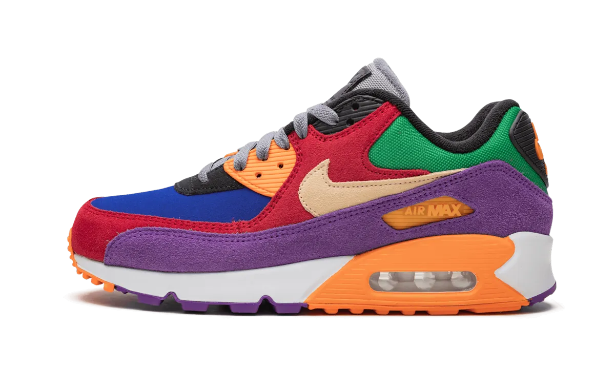 zigzag - design shoes Air Max 90 "Viotech"