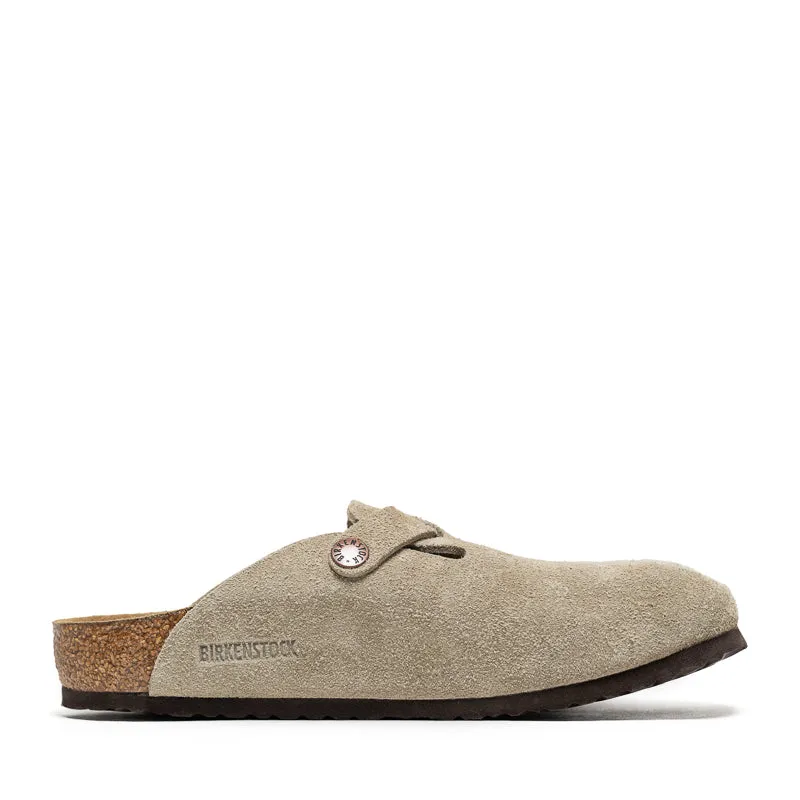 Birkenstock Boston Suede (PS) - Taupe All Day Wear