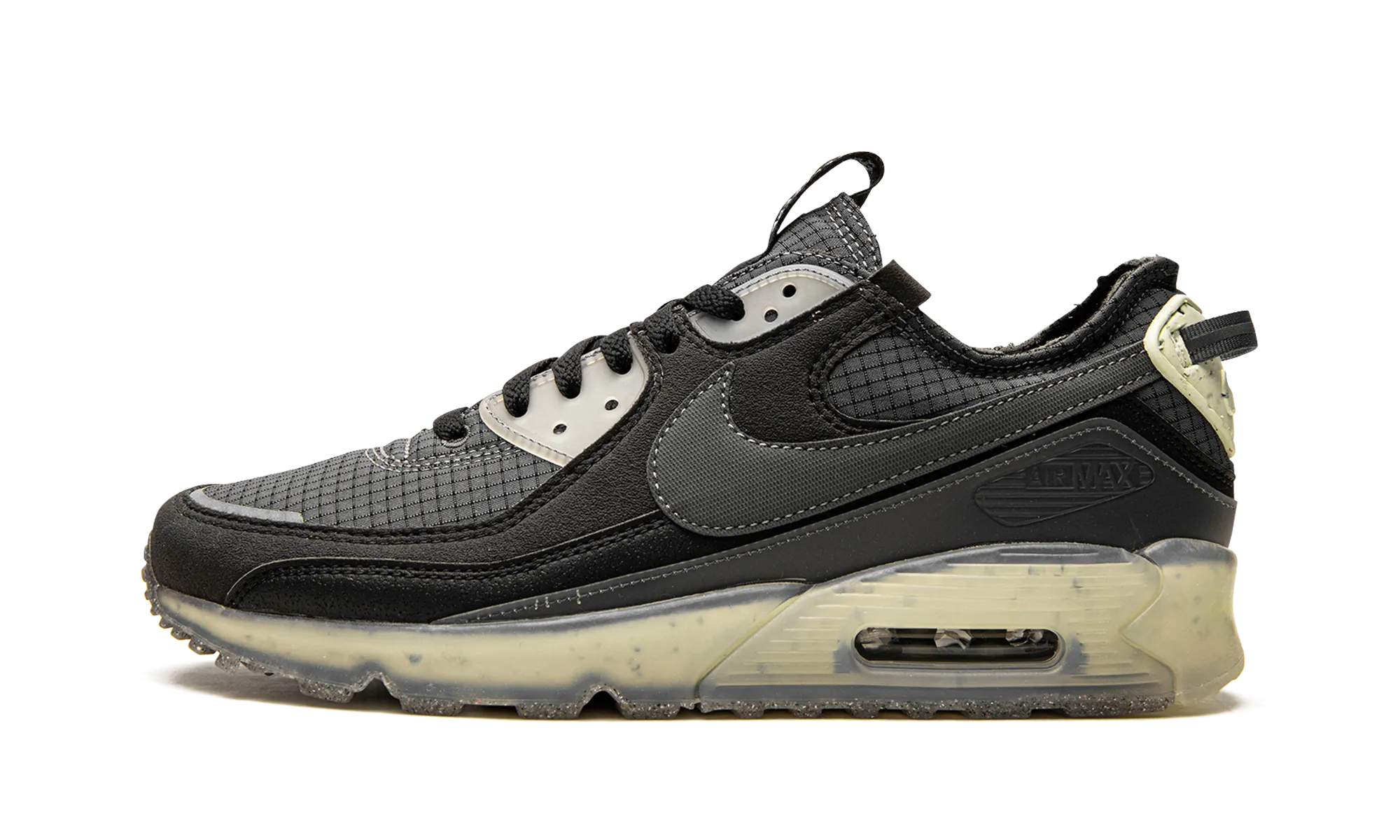 form - fitting running gear Air Max 90 Terrascape "Black Lime Ice"