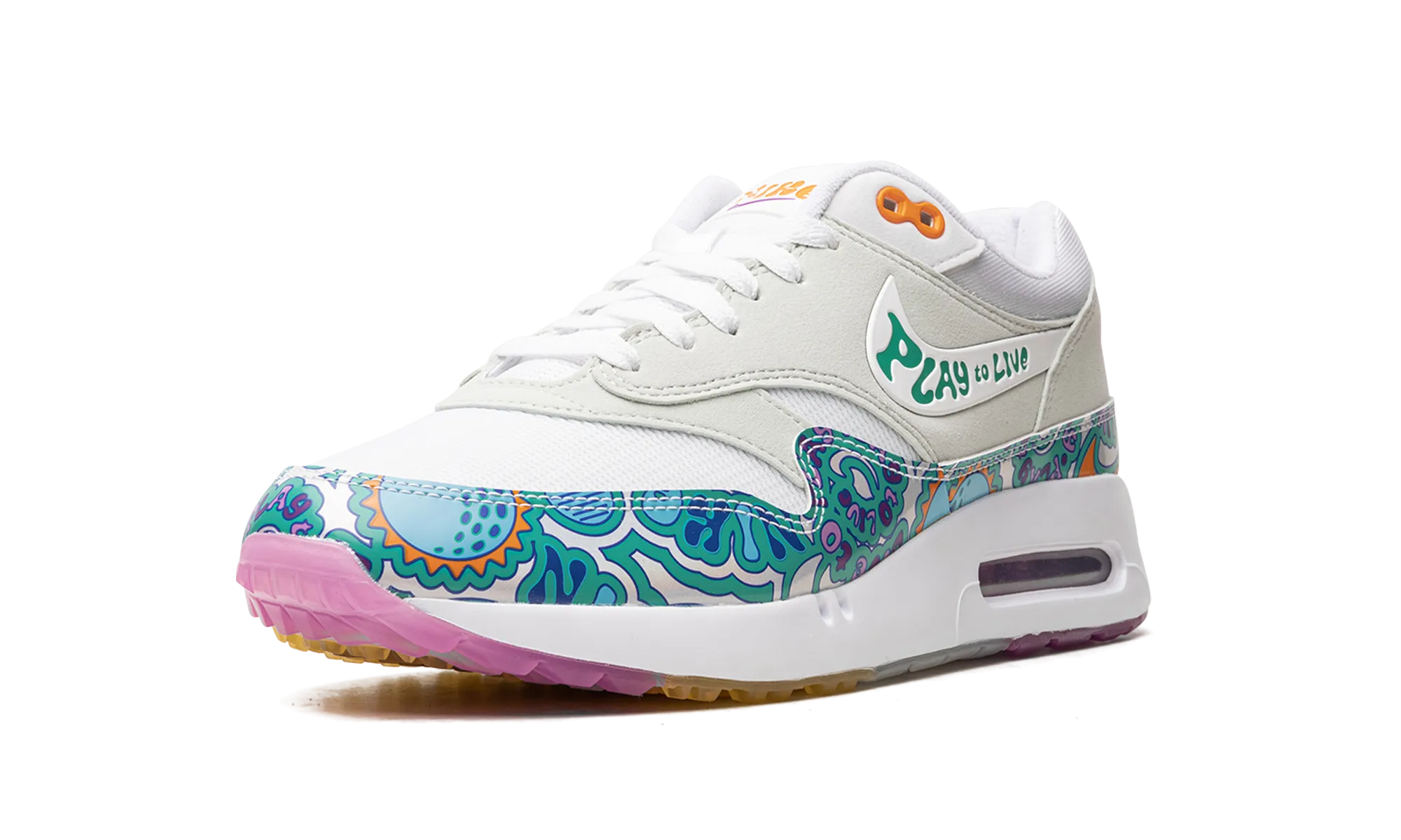 Air Max 1 Golf "Play To Live" Snowy running traction Cold - weather running