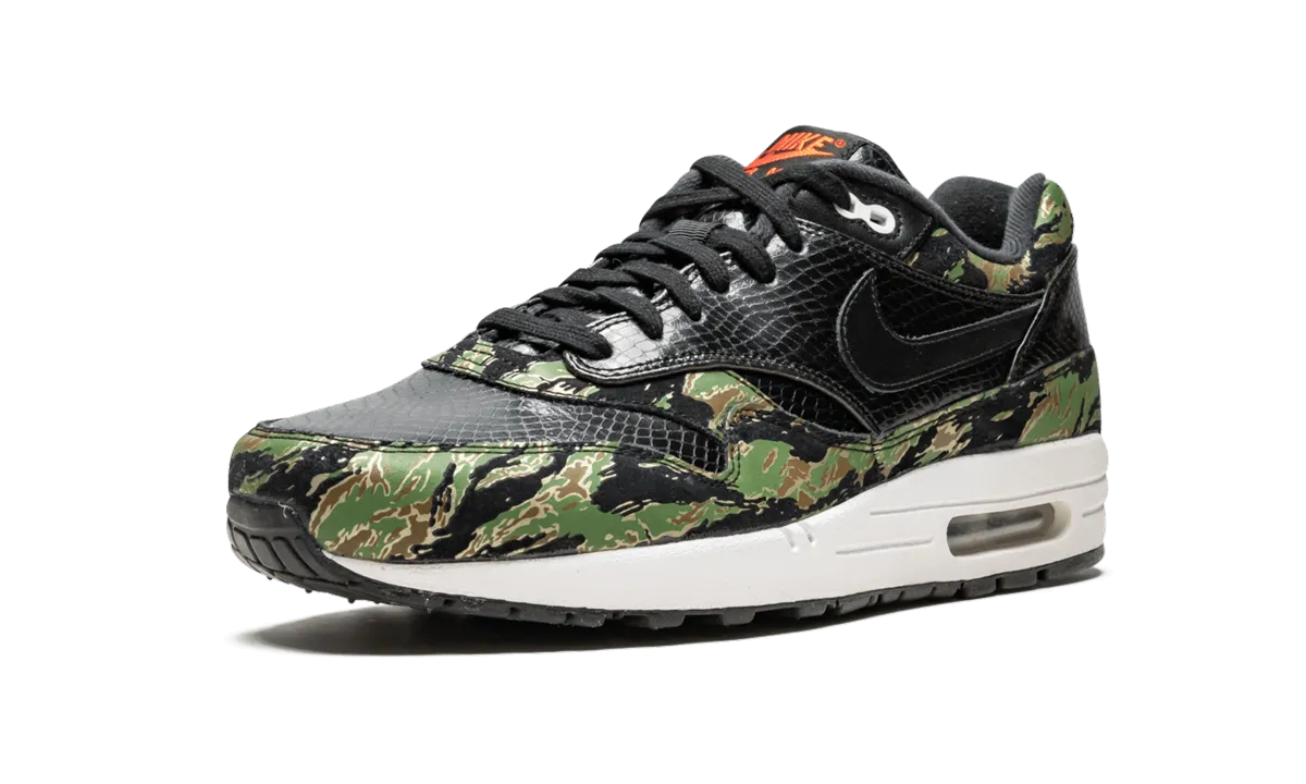 office workers' shoes running shoes for fitness - oriented men Air Max 1 PRM "Atmos Tiger Camo"