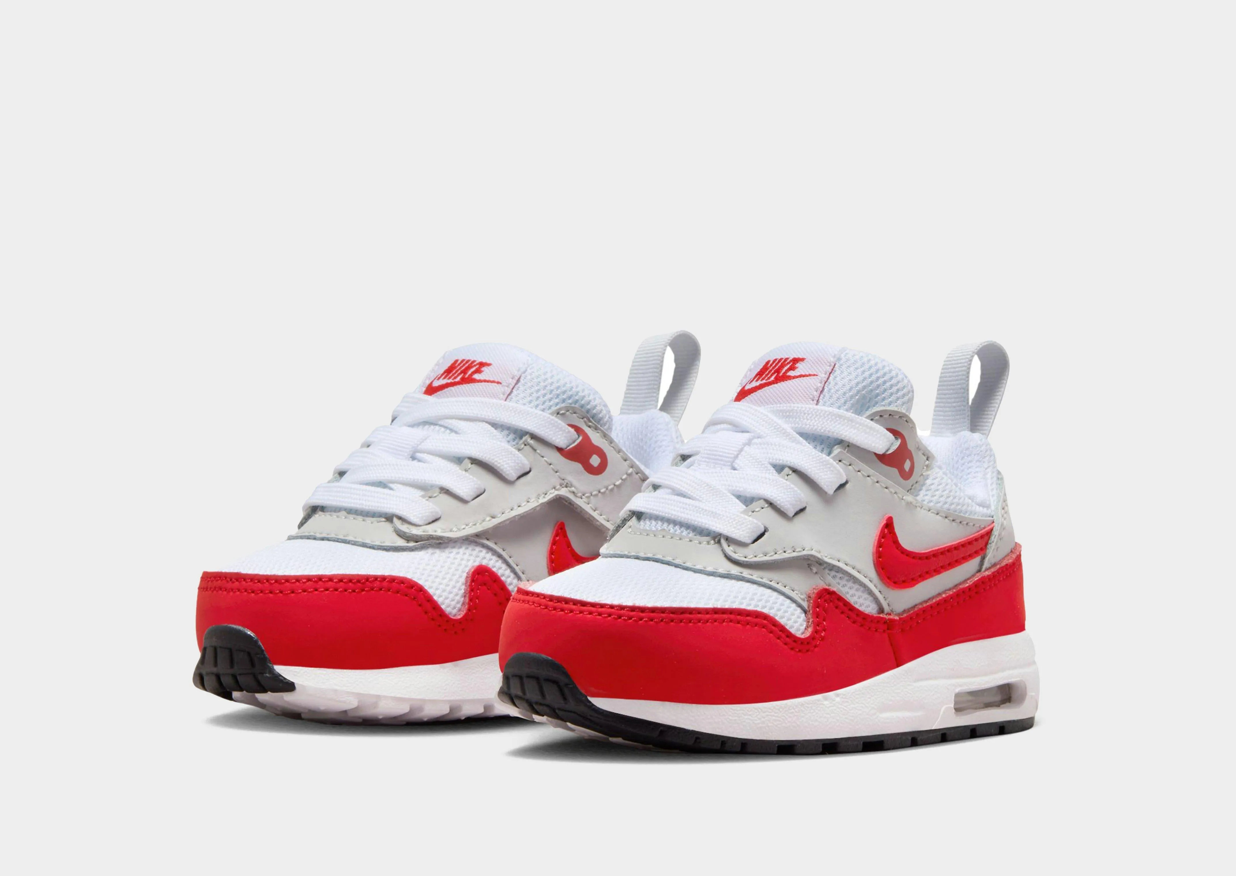Air Max 1 EasyOn Infant's running in a desert oasis area shoes