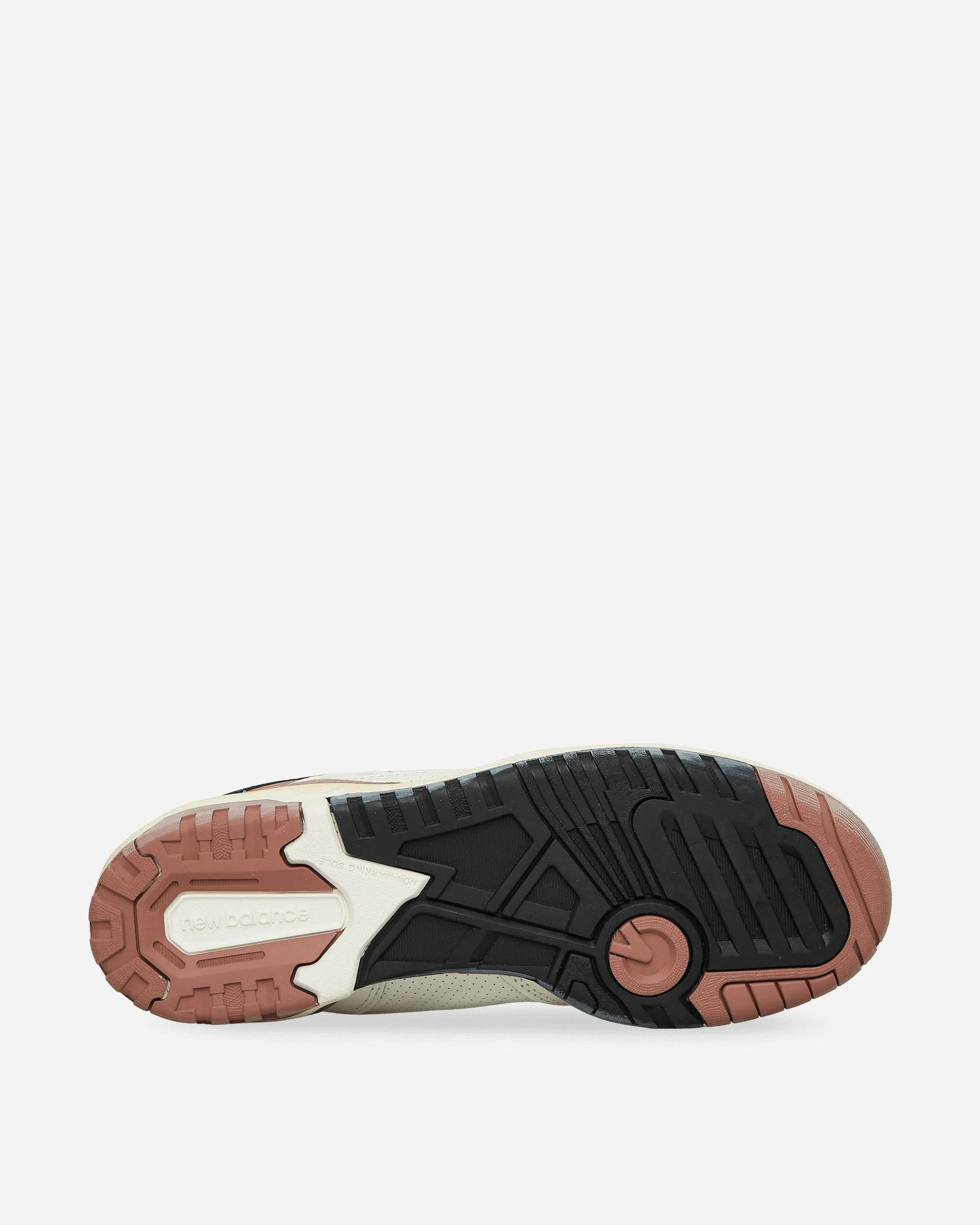 550 Sneakers Off White / Brown Microfiber Layer