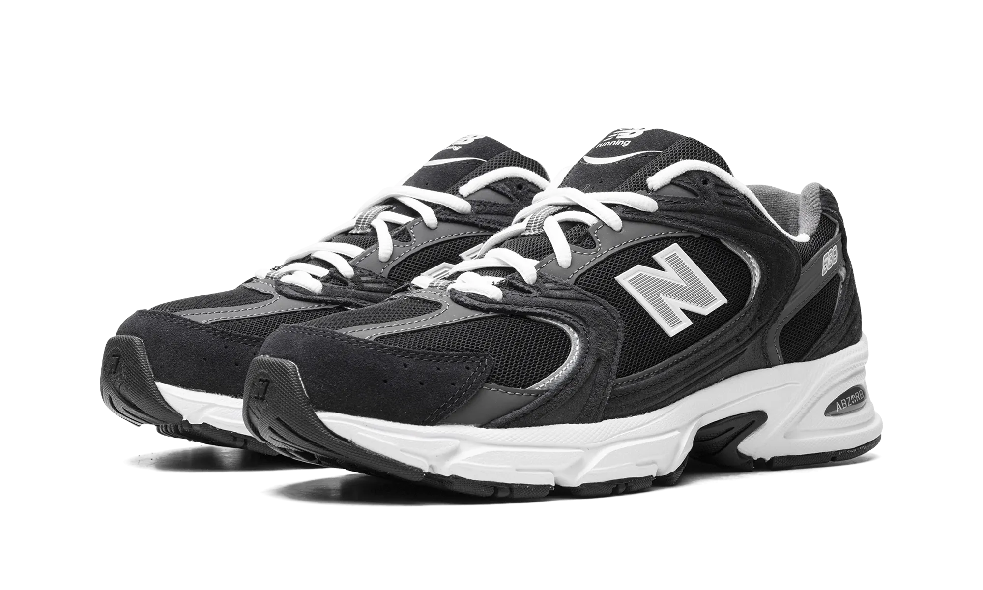 running in autumn shoes 530 "CLASSIC BLACK / GREY"