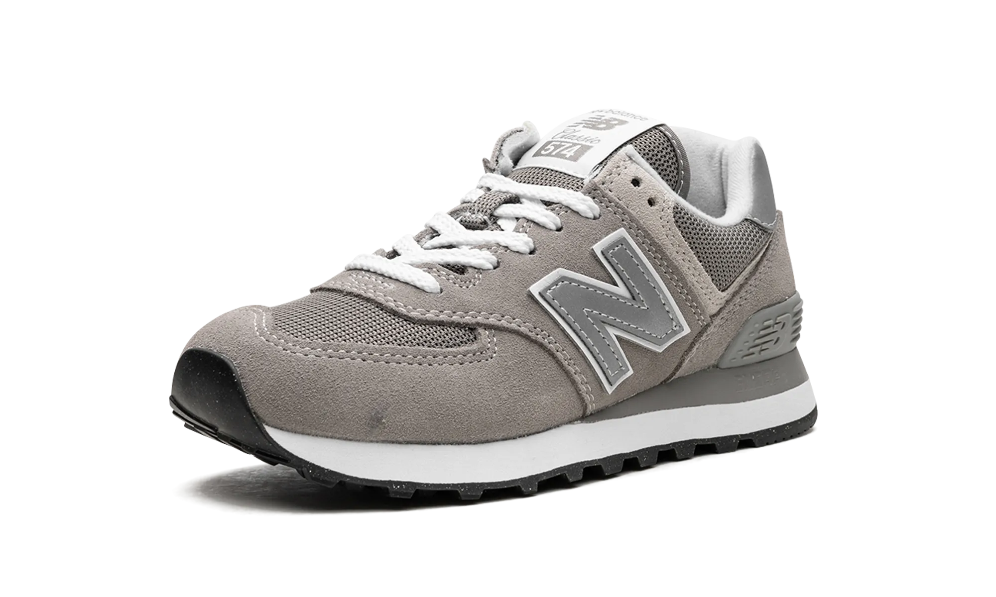 574 Core WMNS asphalt shoes Polyester
