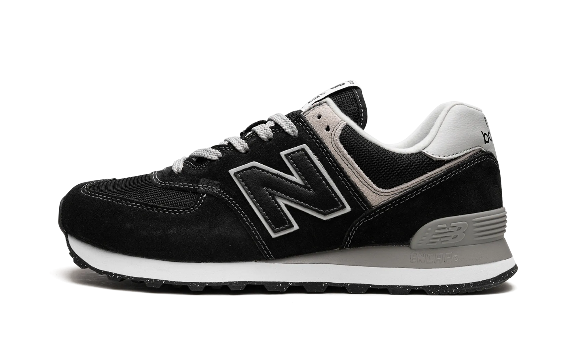 574 "Black White (2022)" water - repellent upper shoes