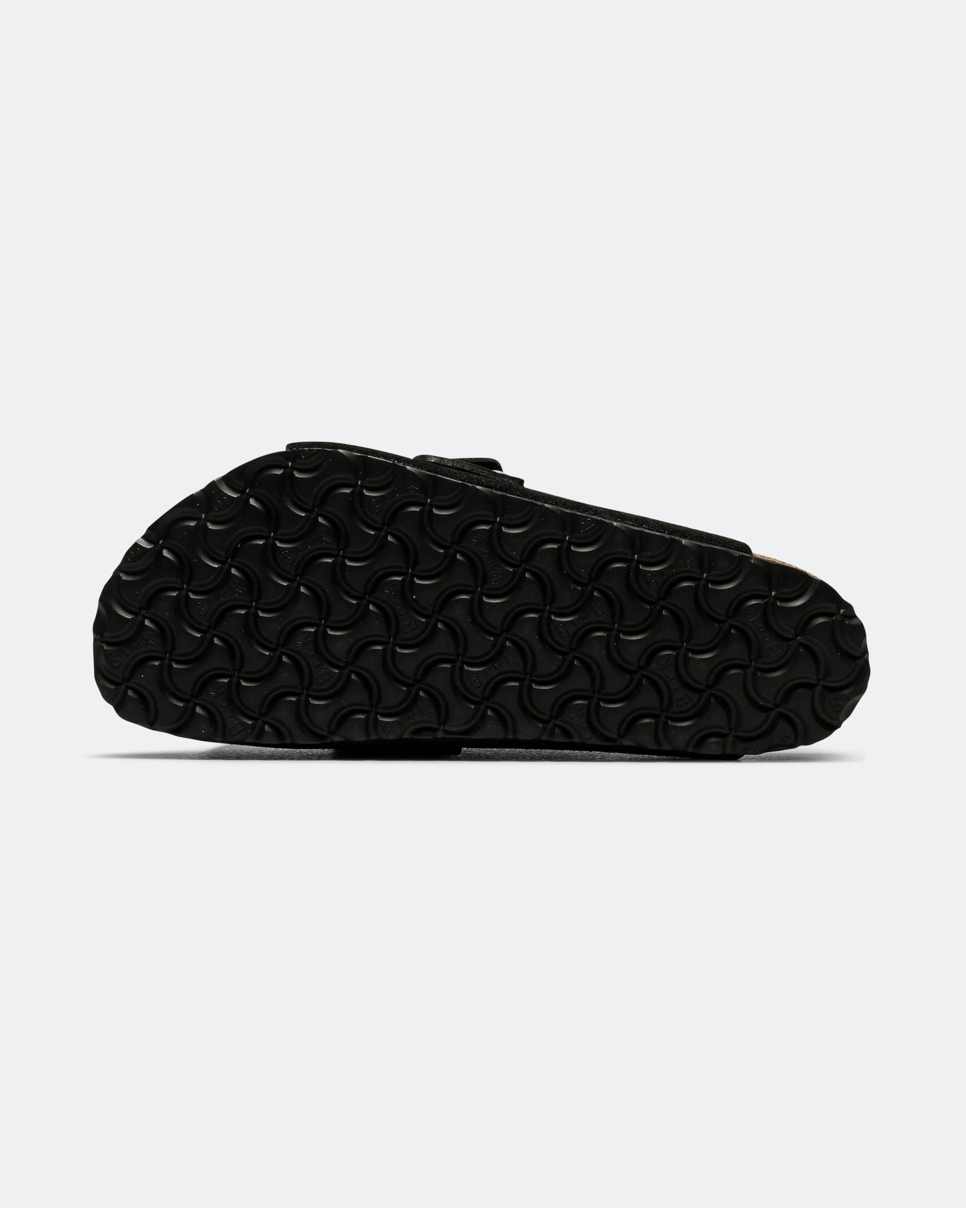 Kyoto - Black Suede/Nubuck Leather Footwear for Summer Cold Weather