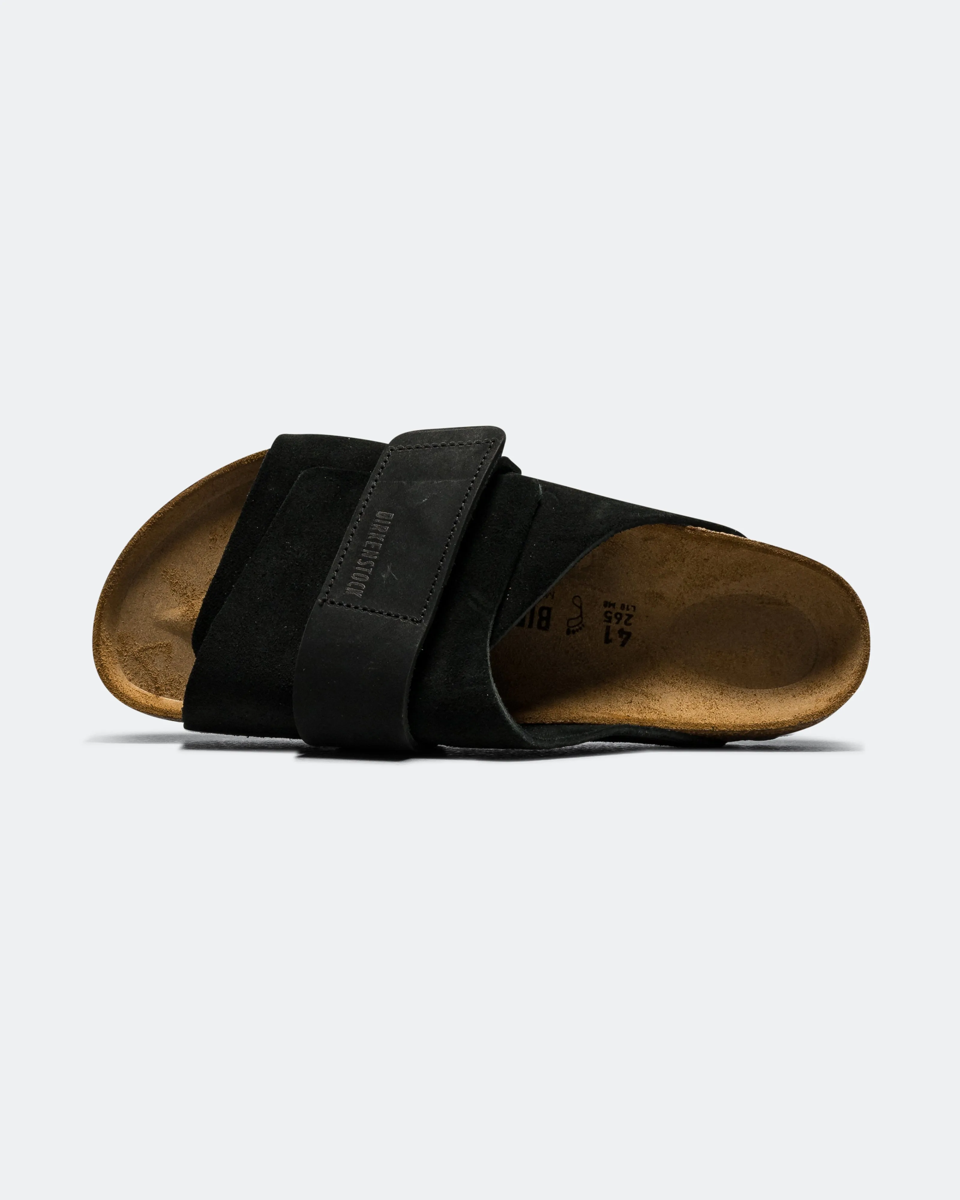 Kyoto - Black Suede/Nubuck Leather Summer Vacation Shoes