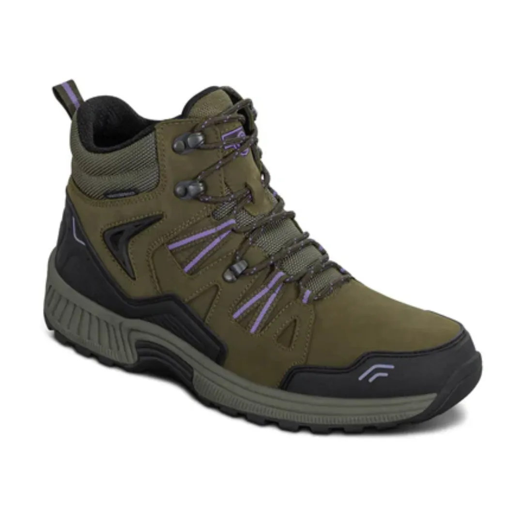 Orthofeet -  Dakota - Olive Arctic Cold Premium Leather
