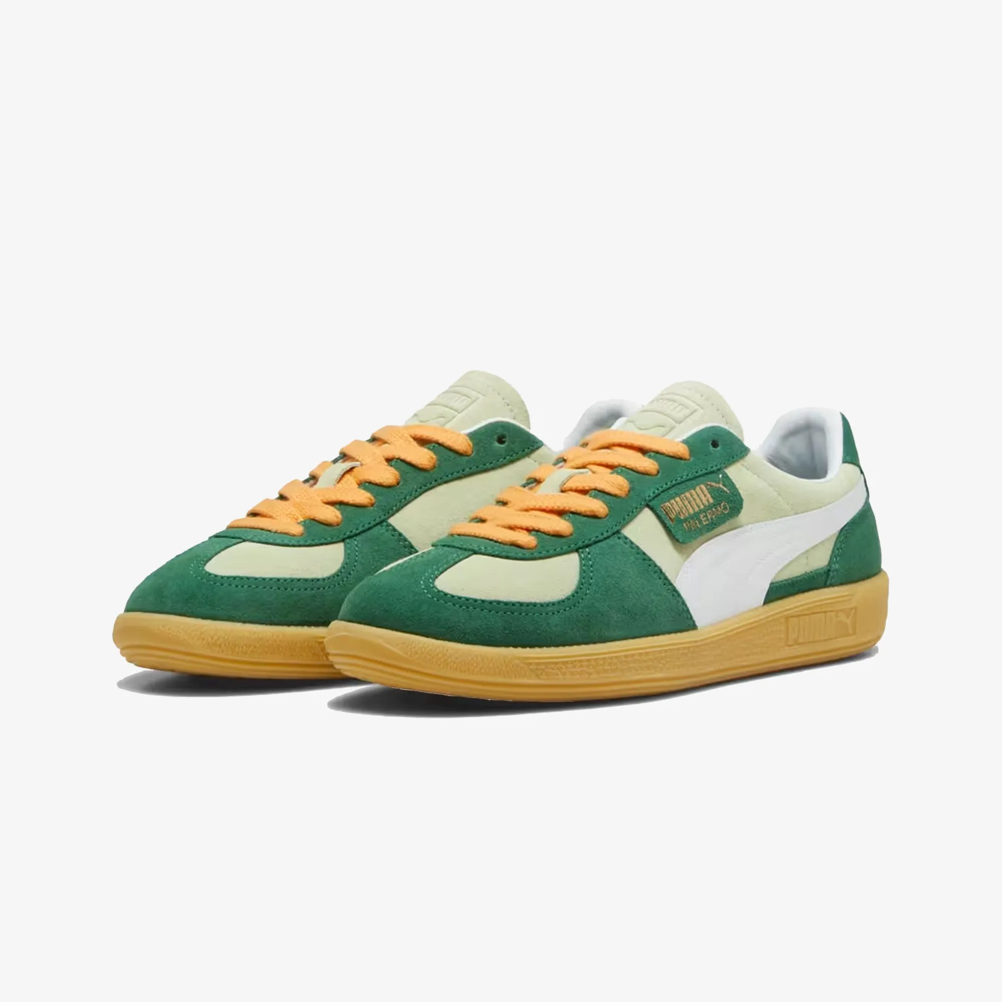 PUMA | PALERMO { PISTACHIO GREEN/VINE-GUM Heel Design