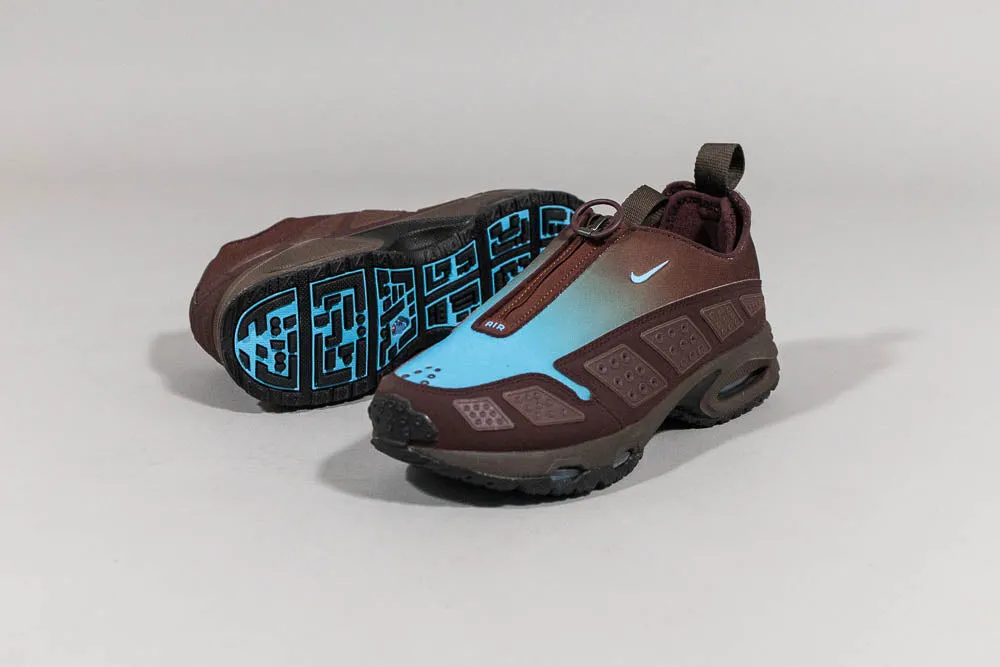 ballet - themed running shoes scientific - event running wear Women's Nike Air Max SNDR 'Burgundy Crush and Baltic Blue'