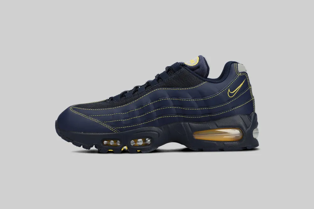 Nike Air Max 95 OG 'Obsidian' hilly track running wear Shockproof Midsole