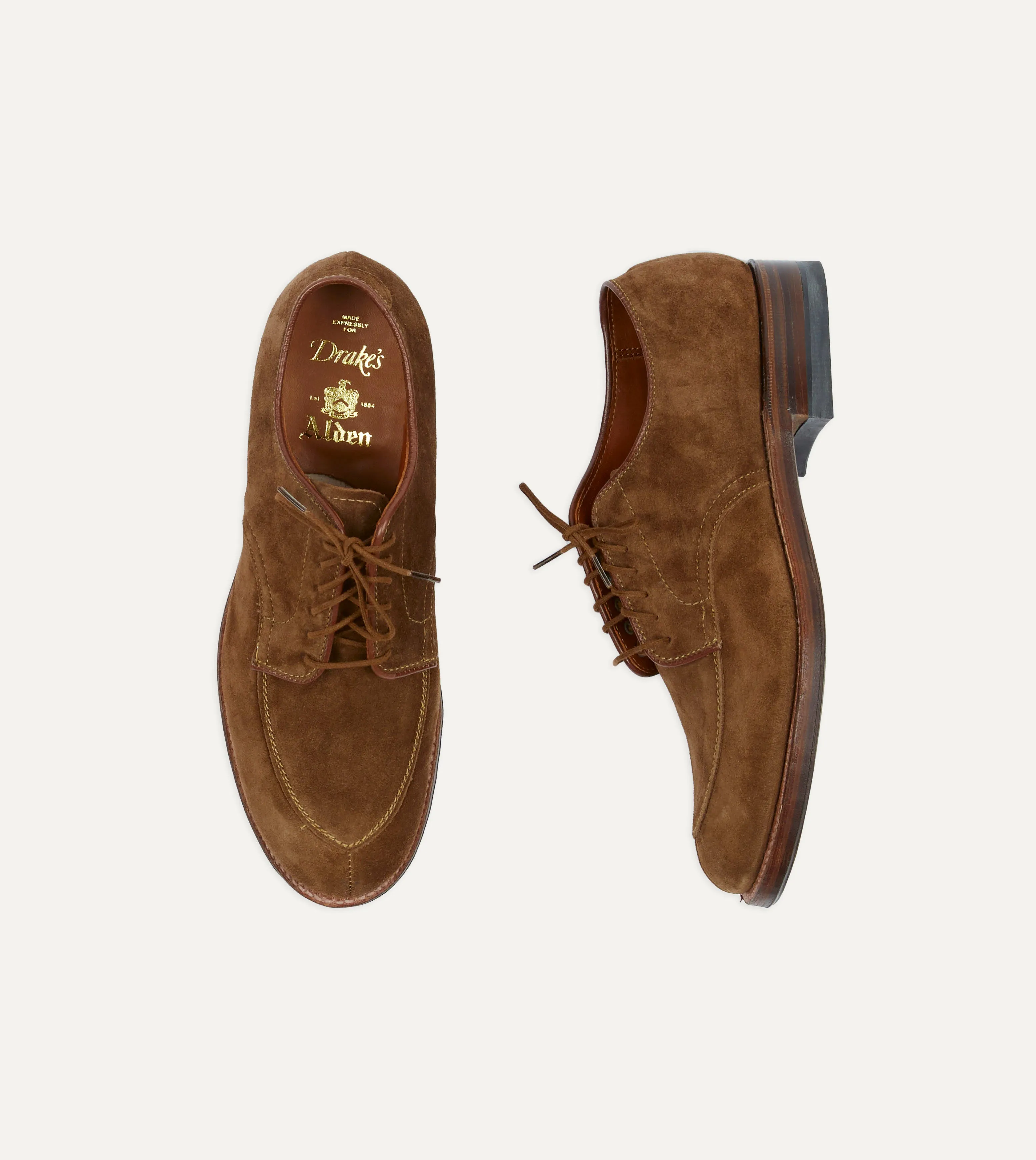 Alden Snuff Suede Algonquin Blucher Light Pace