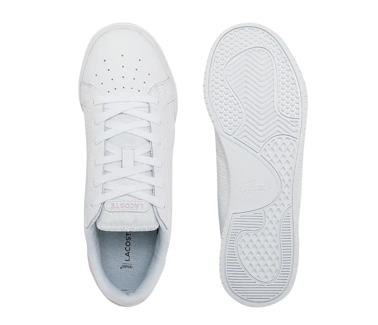 Women's Lacoste Twin Serve 0722 SFA (White/Pink) Mesh