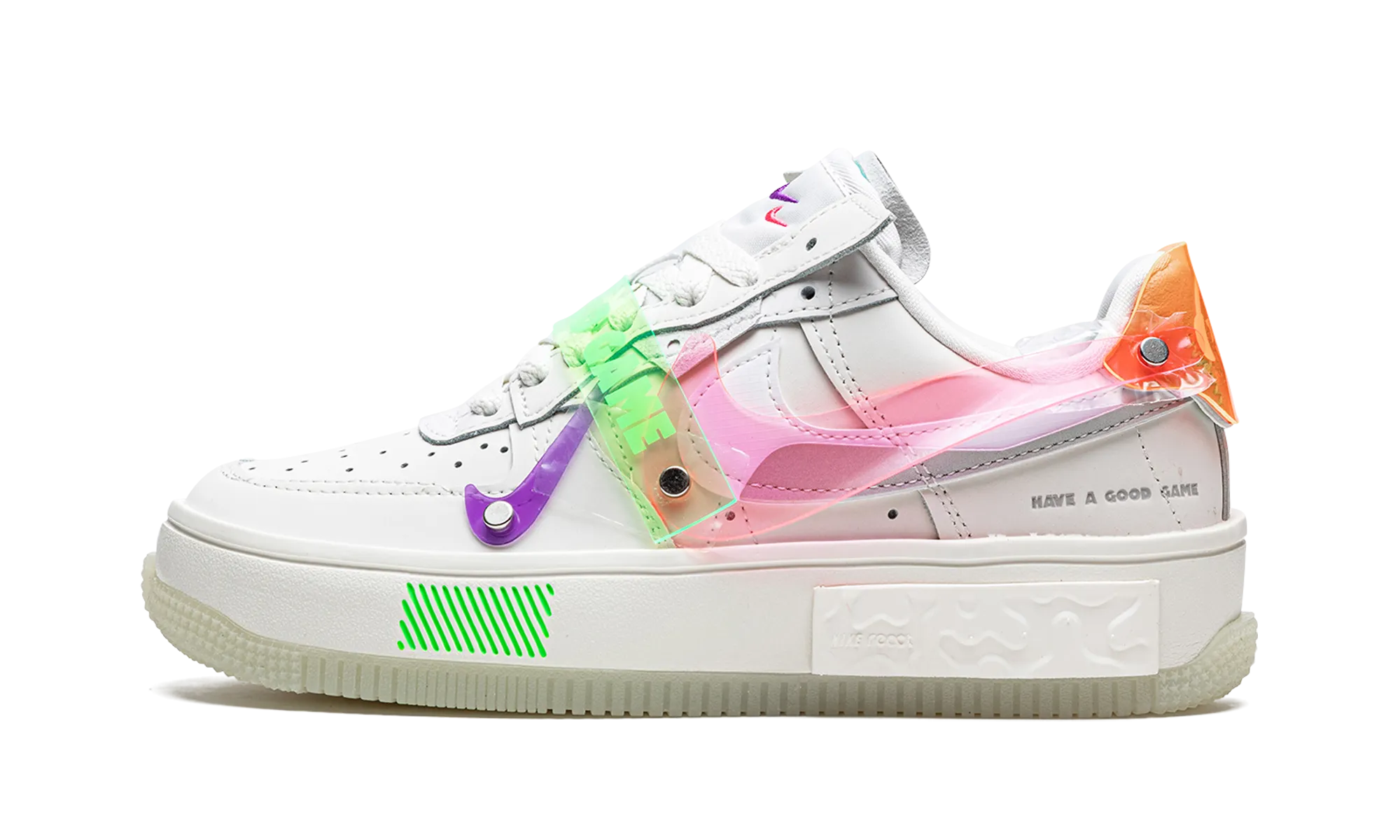 Extended Heel Support Shock absorption system AIR FORCE 1 FONTANKA WMNS "Have a Good Game"