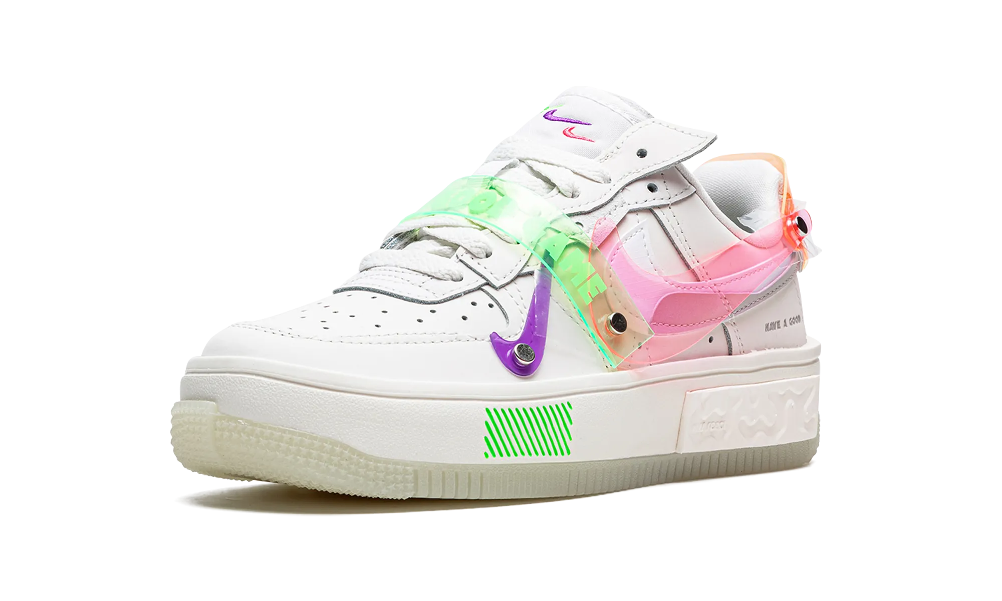 All-weather sole Contoured AIR FORCE 1 FONTANKA WMNS "Have a Good Game"