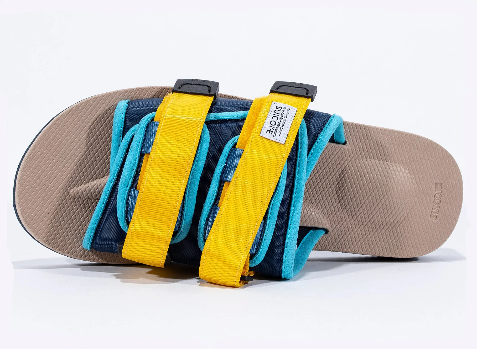Suicoke Moto-Cab Sandals in Navy Dust Guard