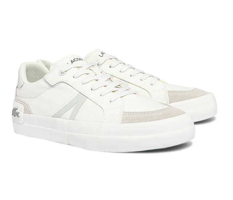 Men's Lacoste L004 0922 1 CMA (White) Enhanced Cushioning Built For Motion