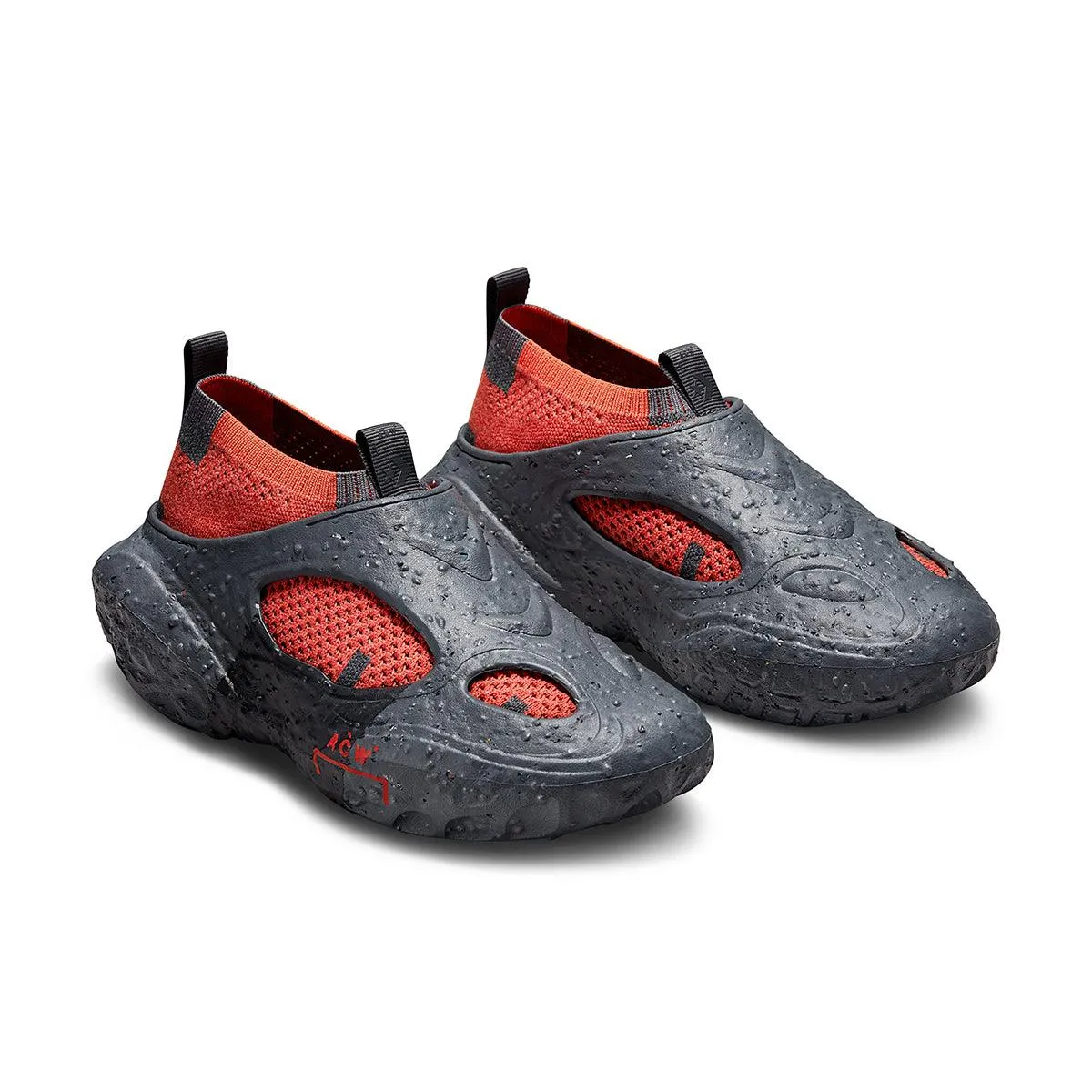most stylish Sleek cushioning   A-COLD-WALL* Sponge Crater CX 'Dark Grey Tangerine Tango'