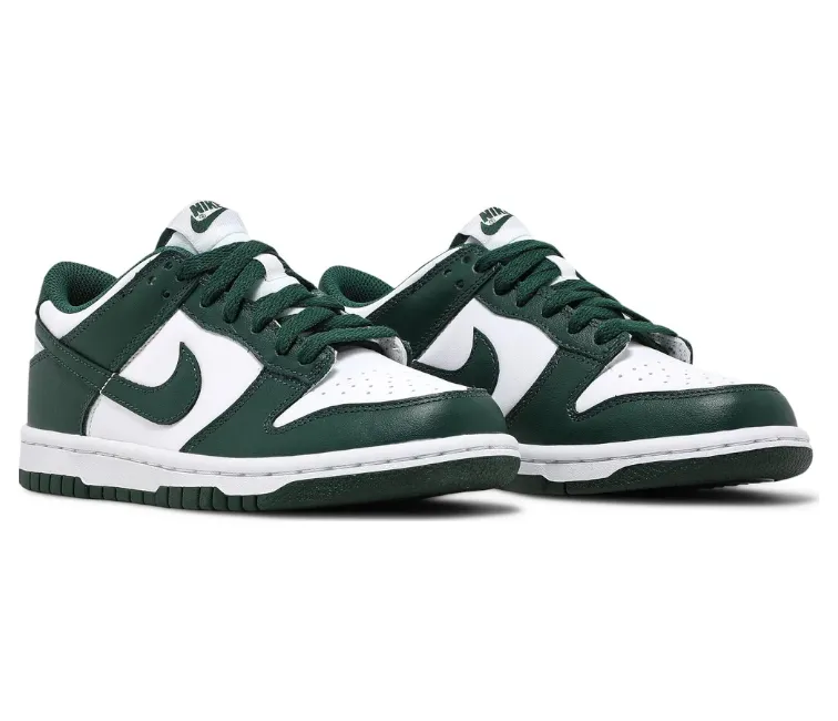 GS Nike Dunk Low (Team Green) LaceUp