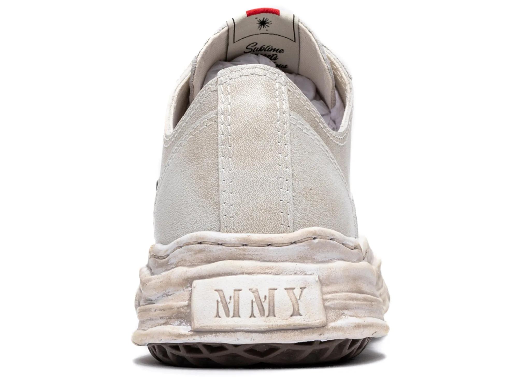 Maison Mihara Yasuhiro Hank Low in White Slip Resistant Outdoor Explorers Sturdy Build