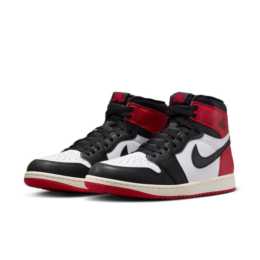 M Air Jordan 1 Retro High OG "Black Toe" DZ5485-106 Strong Step